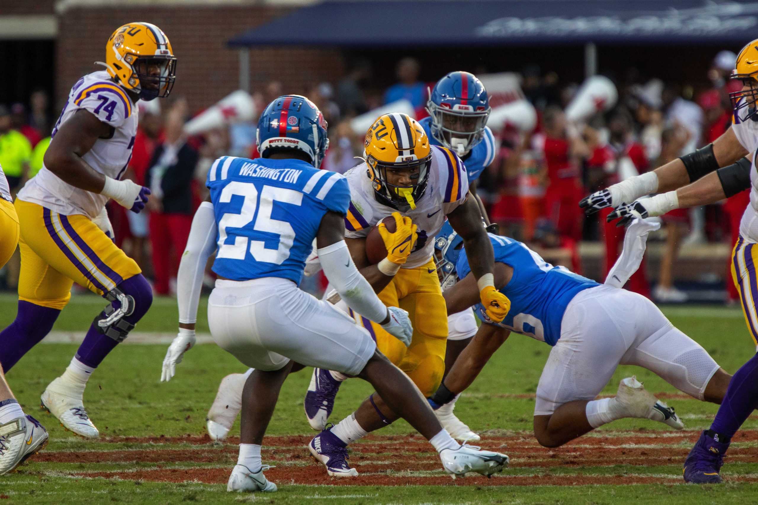 PHOTOS: LSU football falls to Ole Miss 31-17 in Oxford