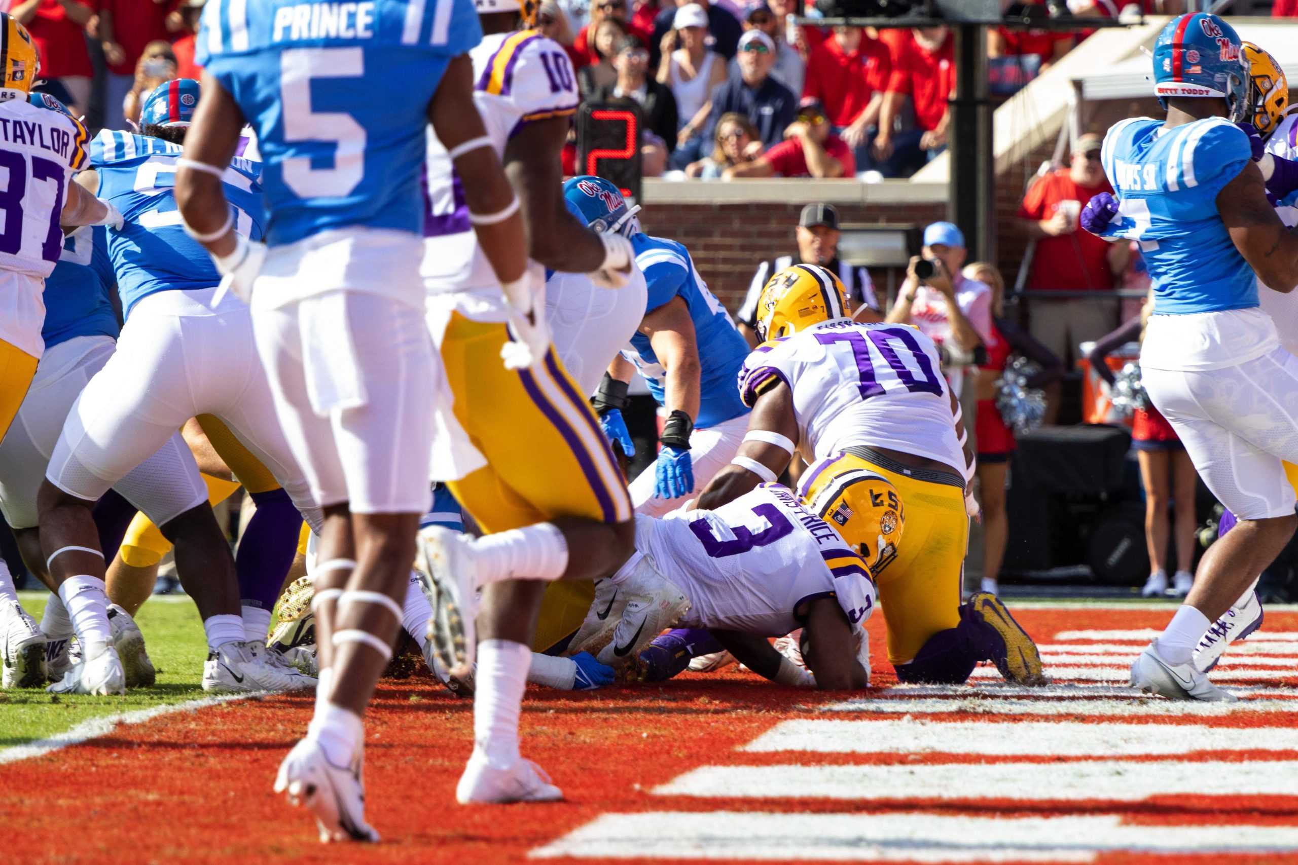 PHOTOS: LSU football falls to Ole Miss 31-17 in Oxford