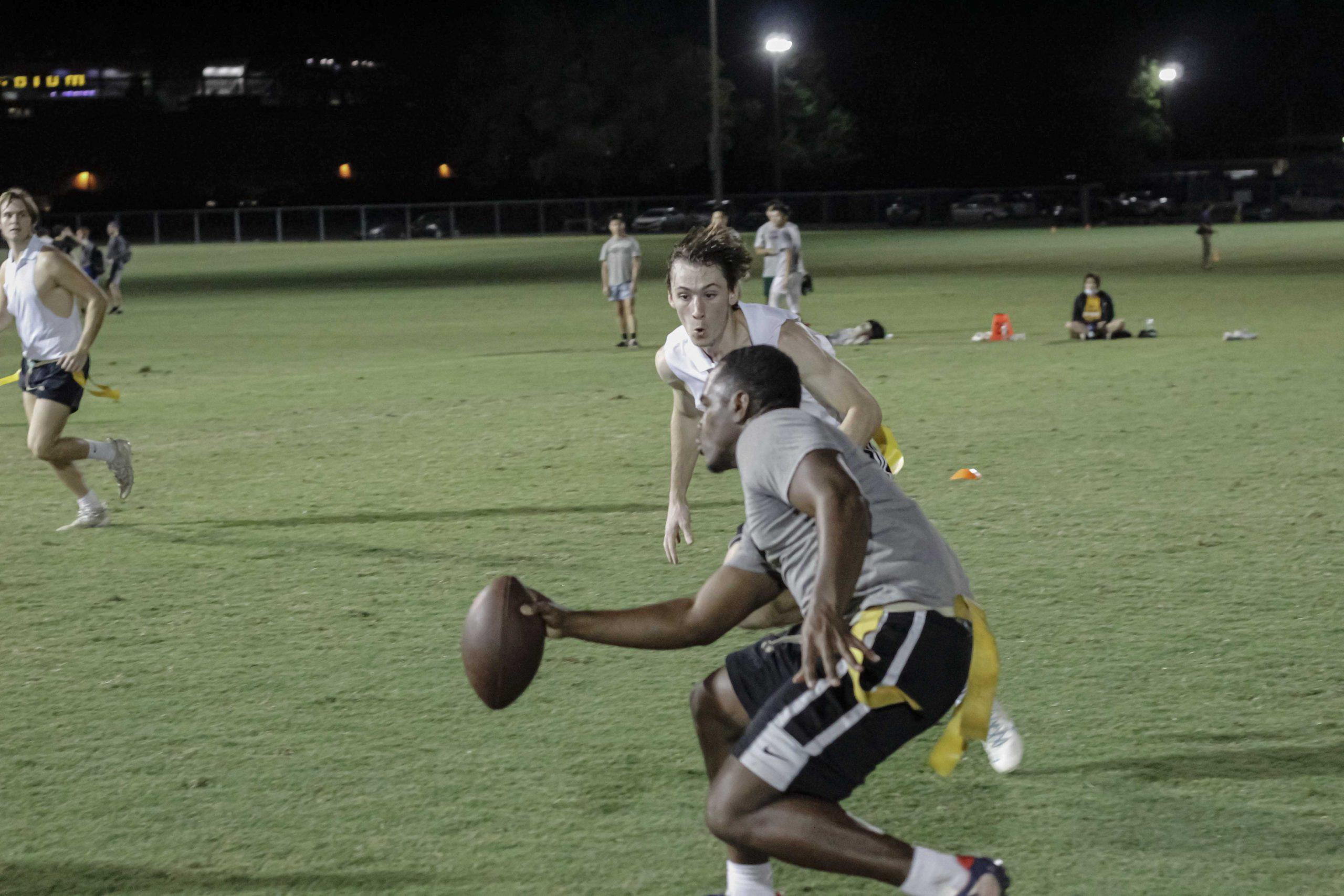 PHOTOS: Intramural flag football competes on UREC field