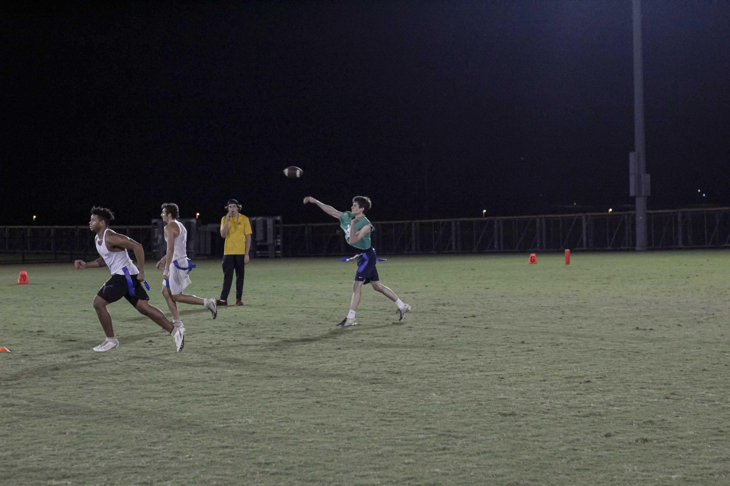 PHOTOS: Intramural flag football competes on UREC field