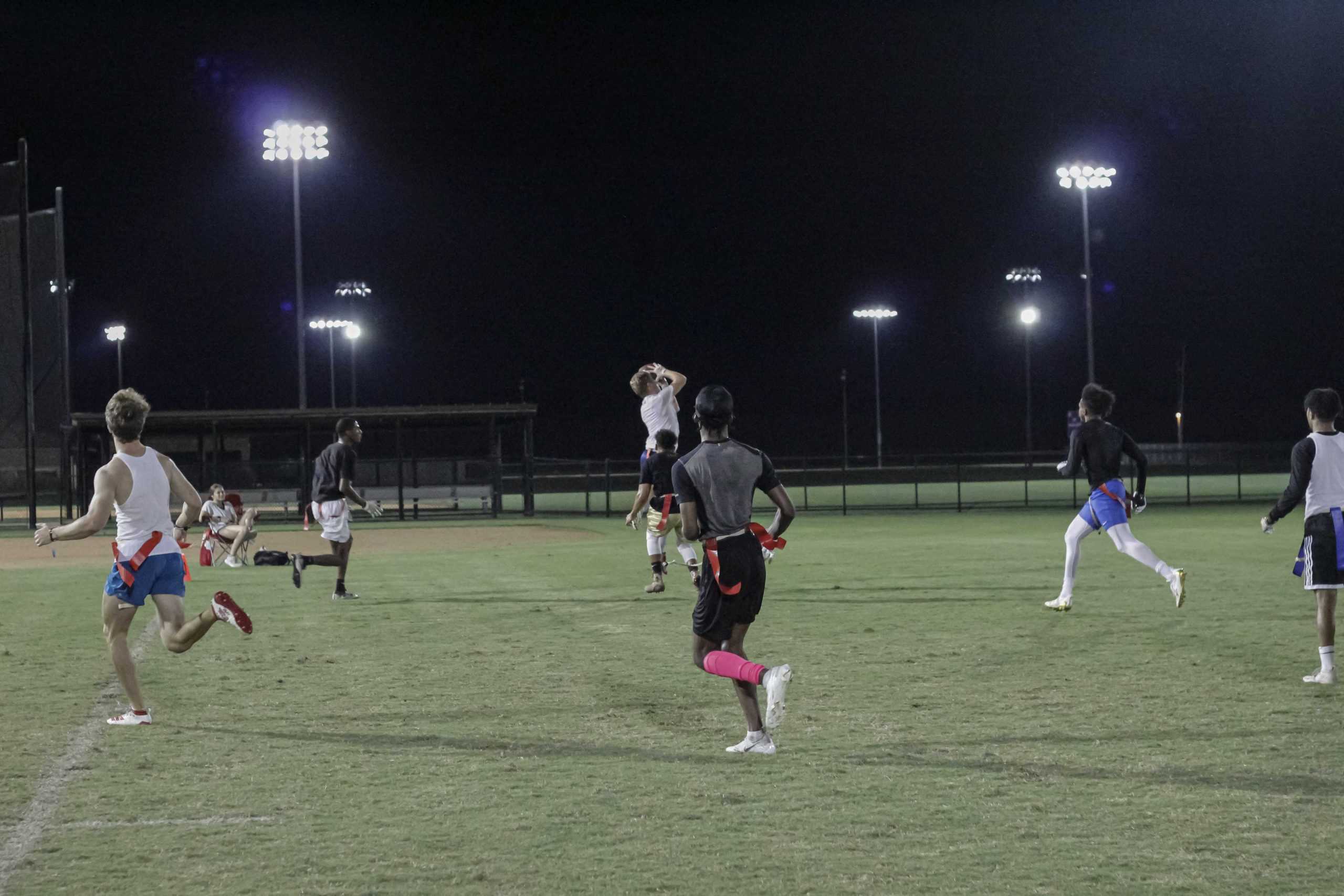 PHOTOS: Intramural flag football competes on UREC field