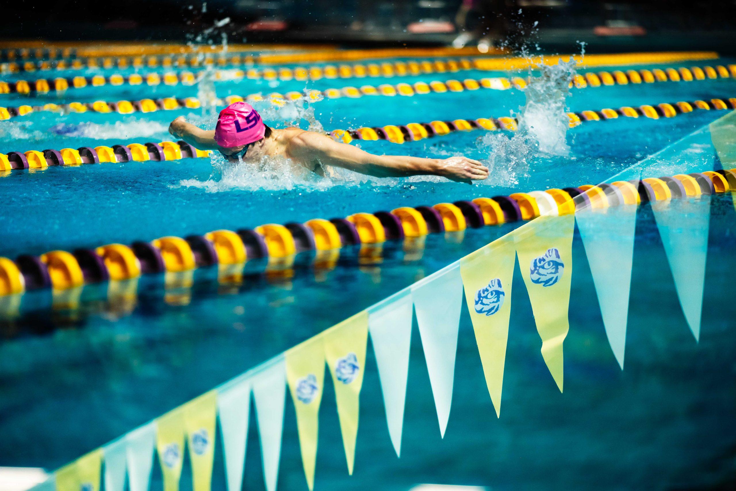 PHOTOS: LSU swimming and diving defeats Grand Canyon University