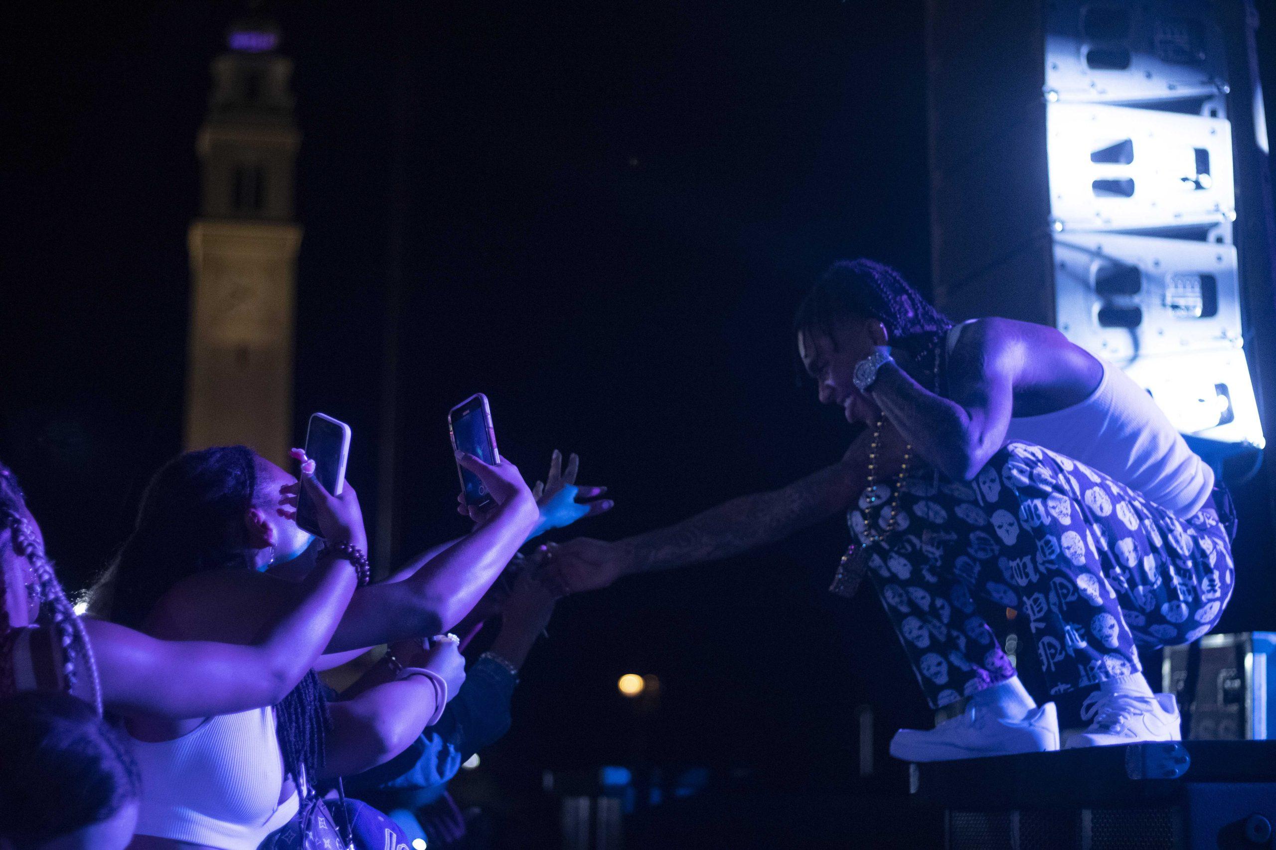 PHOTOS: Swae Lee performs on Parade Ground for LSU's homecoming week