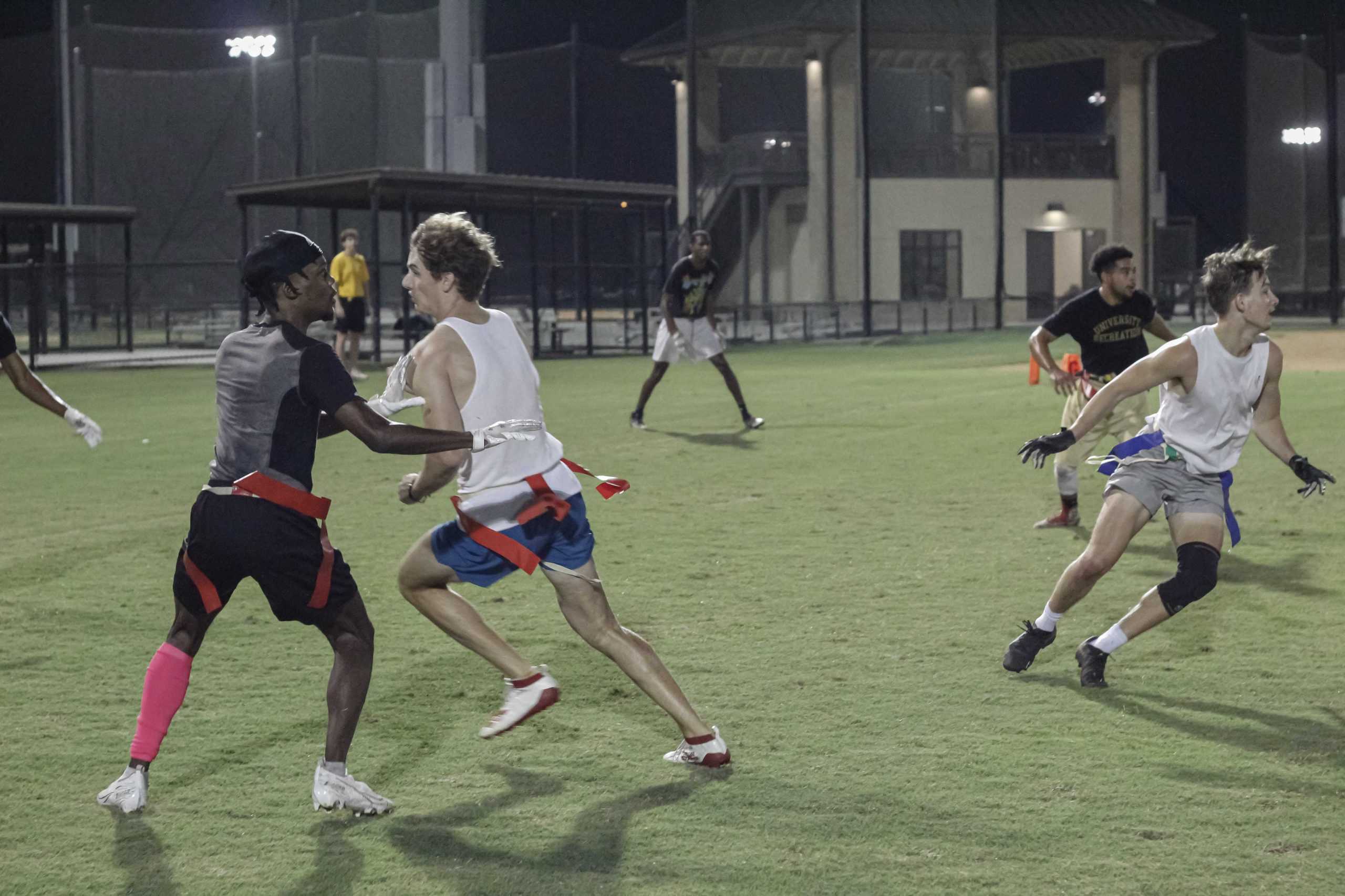 PHOTOS: Intramural flag football competes on UREC field