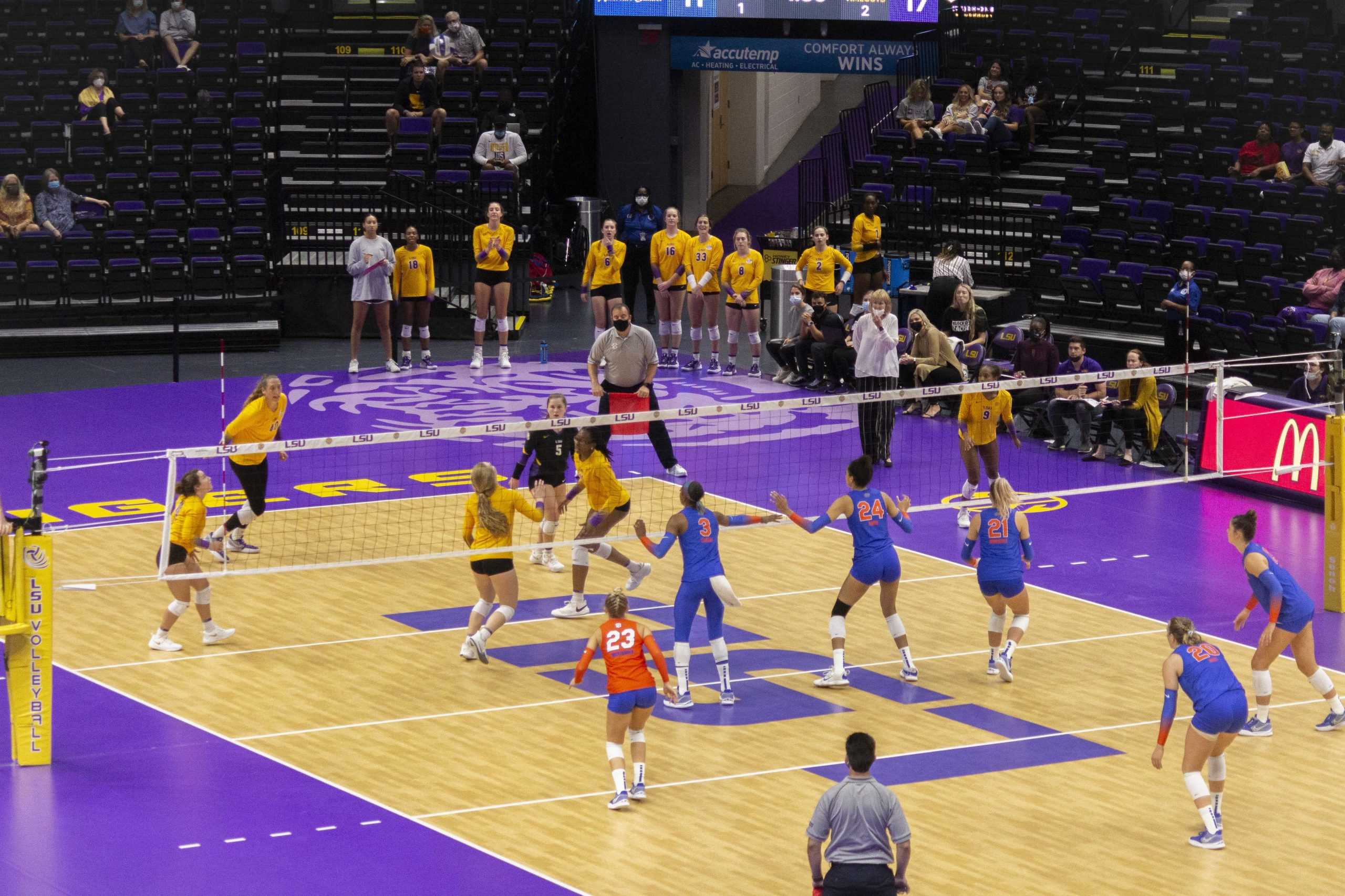 PHOTOS: LSU volleyball defeats Florida