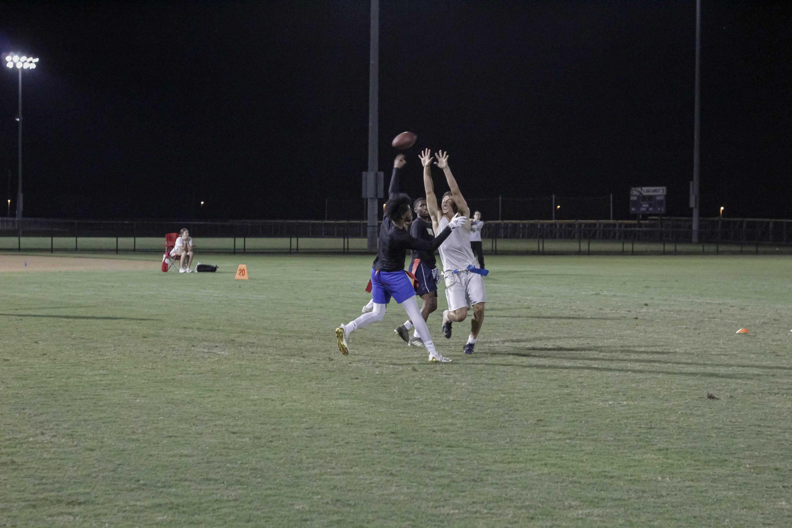 PHOTOS: Intramural flag football competes on UREC field