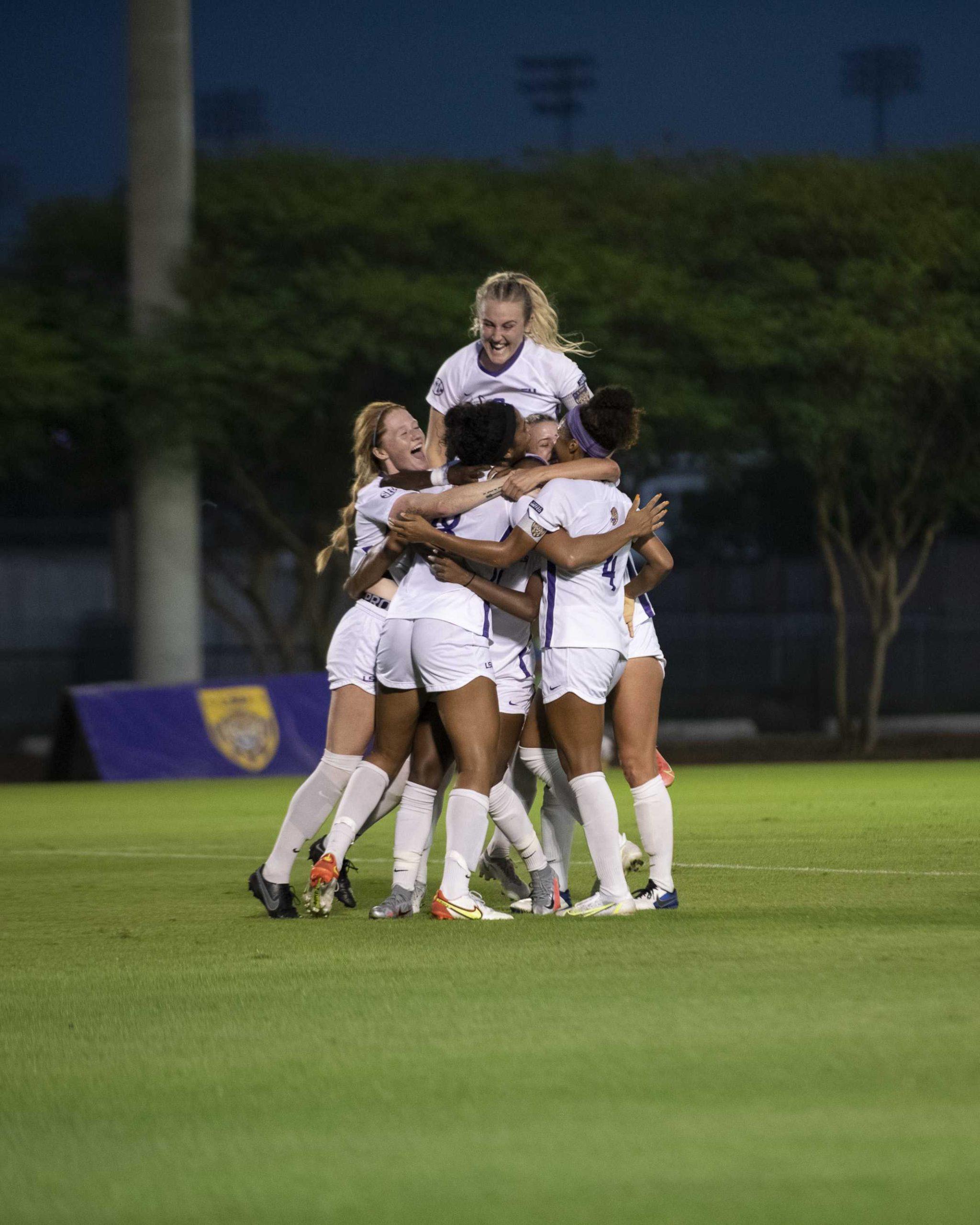 PHOTOS: LSU soccer defeats South Carolina 4-0 in comeback win, now rank 9th in SEC standings