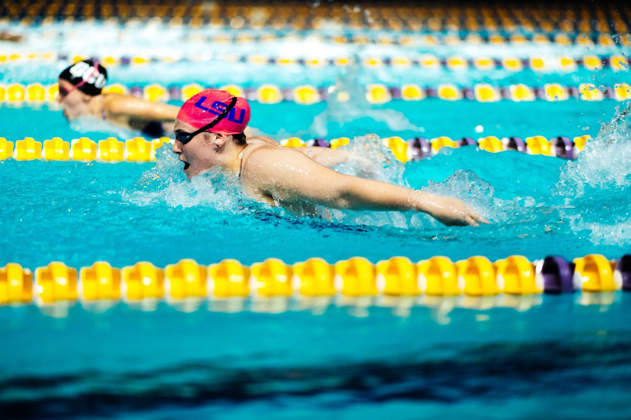 PHOTOS: LSU swimming and diving defeats Grand Canyon University