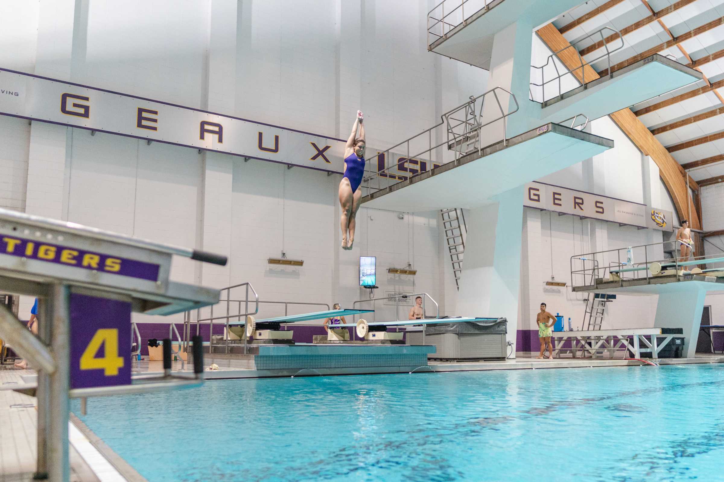 PHOTOS: LSU swimming and diving defeats Grand Canyon University