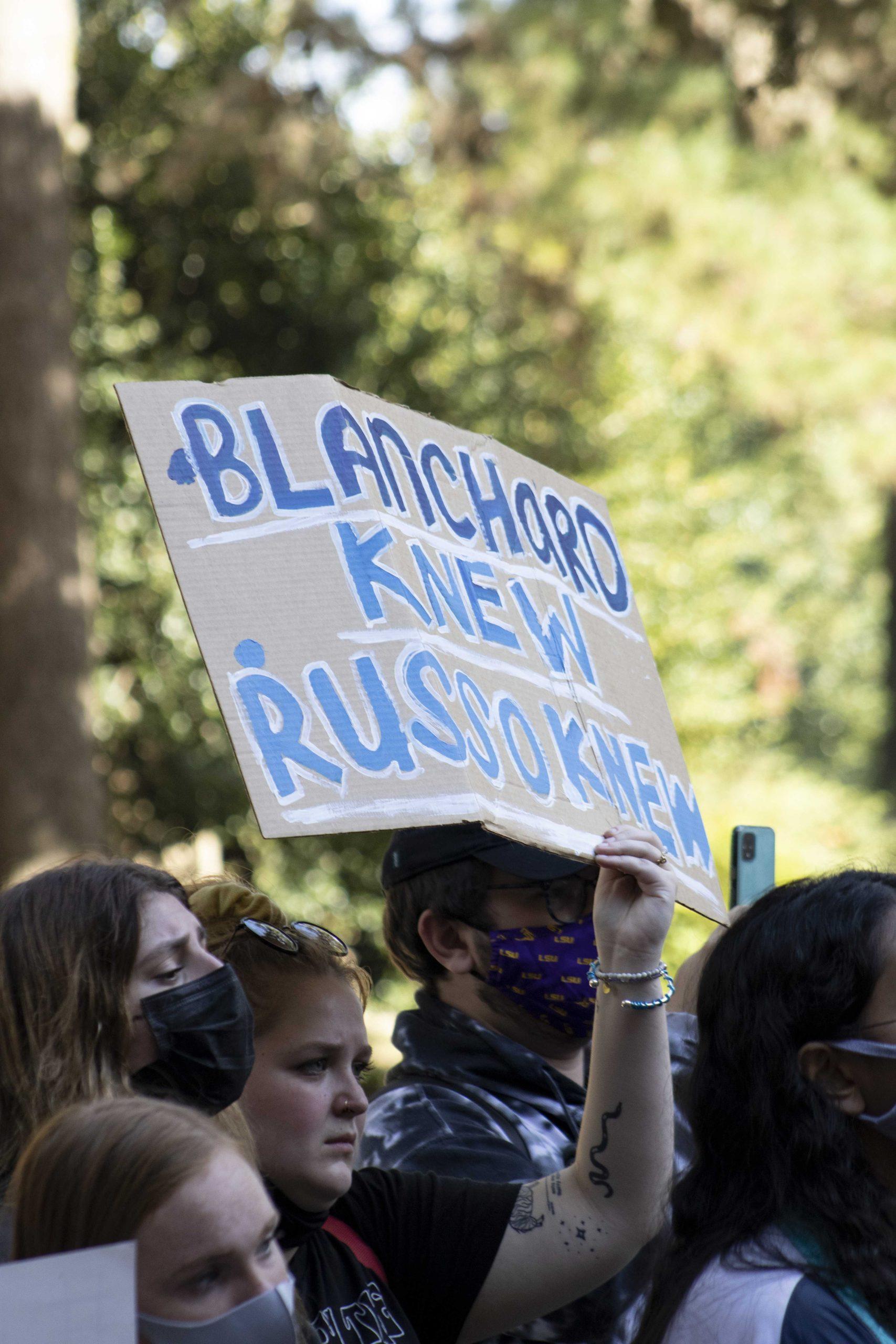 PHOTOS: Feminists in Action host protest against LSU's handling of alleged rape