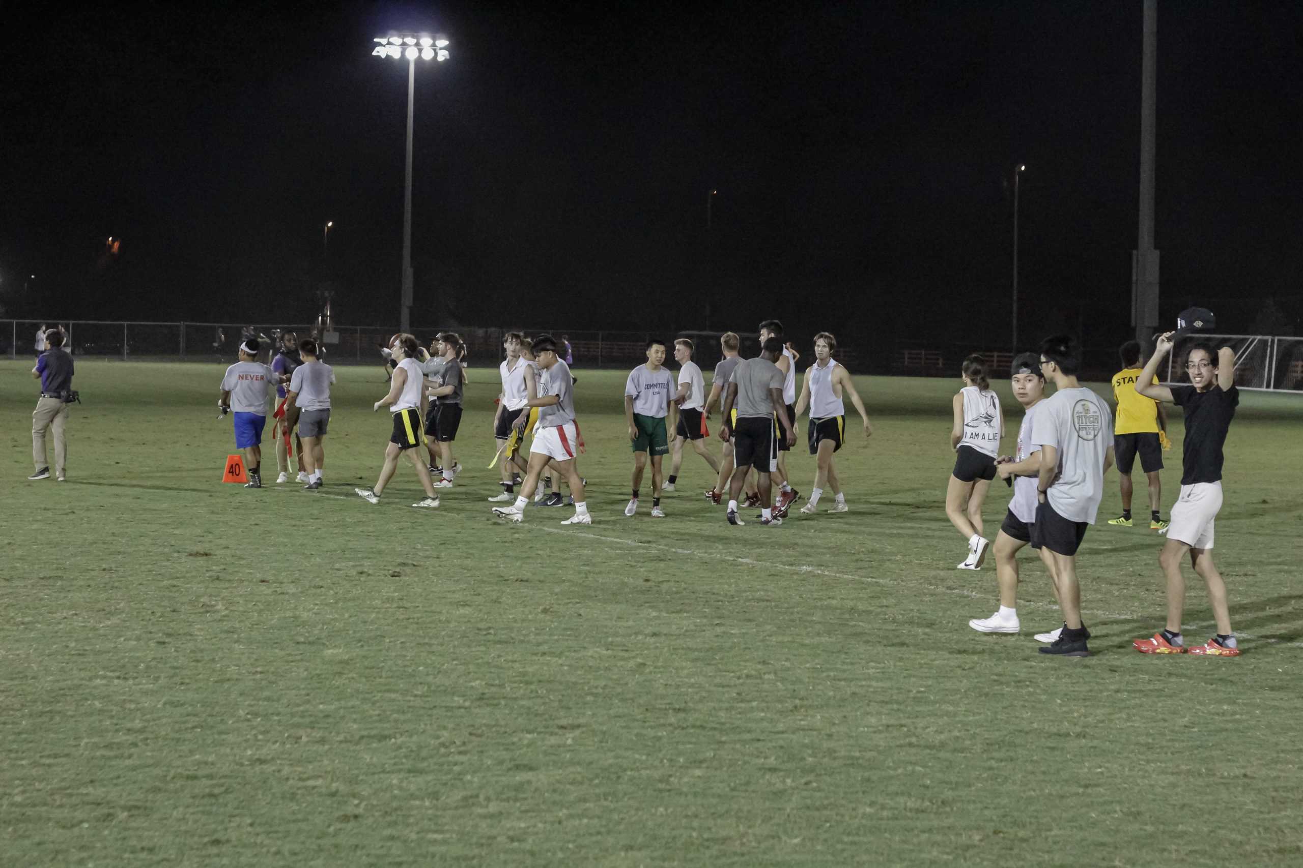 PHOTOS: Intramural flag football competes on UREC field