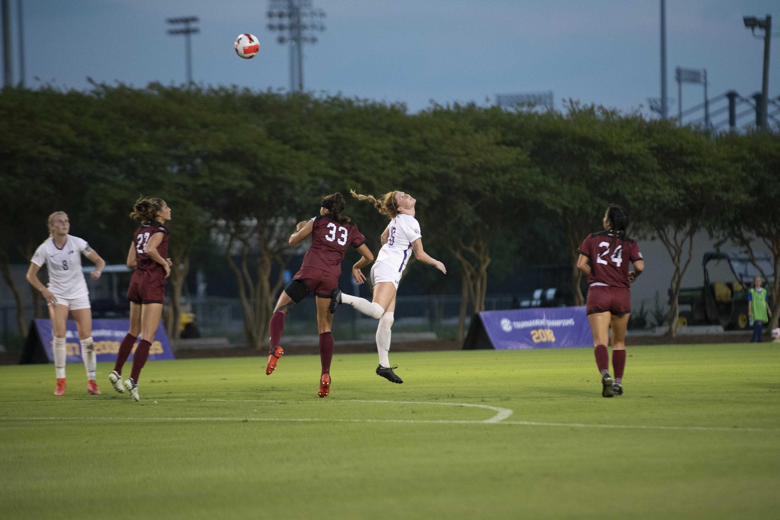 PHOTOS: LSU soccer defeats South Carolina 4-0 in comeback win, now rank 9th in SEC standings