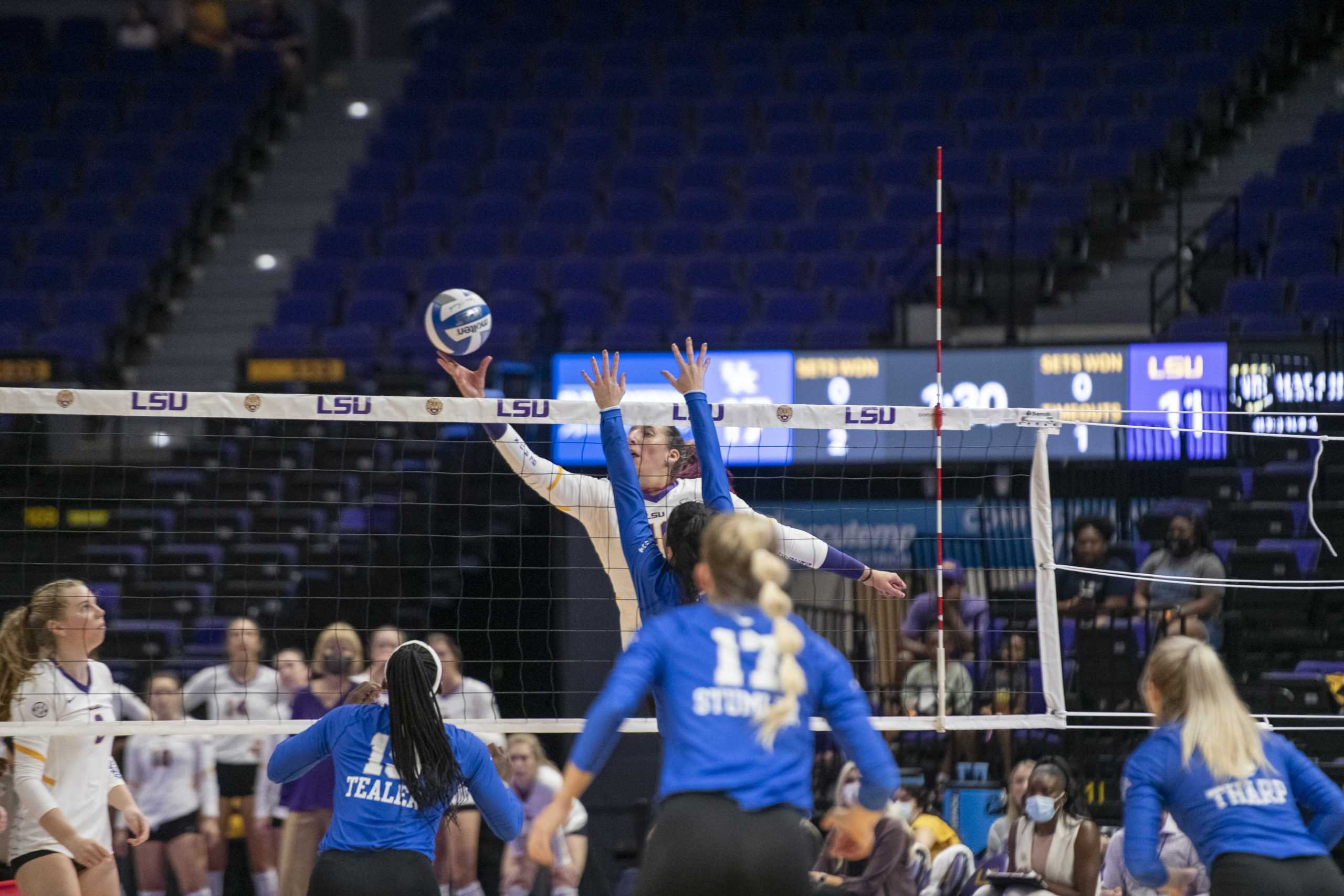 PHOTOS: LSU falls 0-3 to Kentucky in Pete Maravich Assembly Center