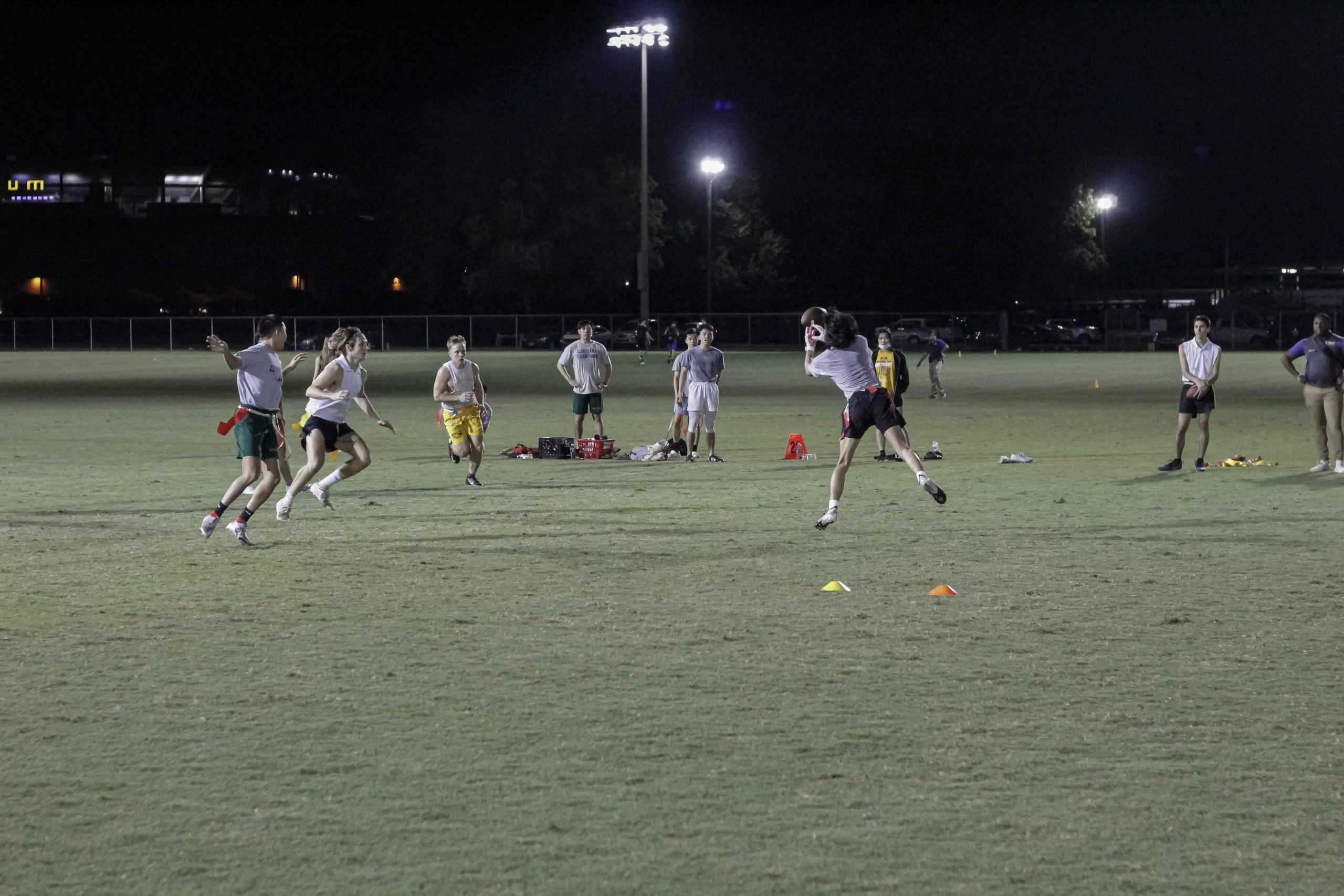 PHOTOS: Intramural flag football competes on UREC field