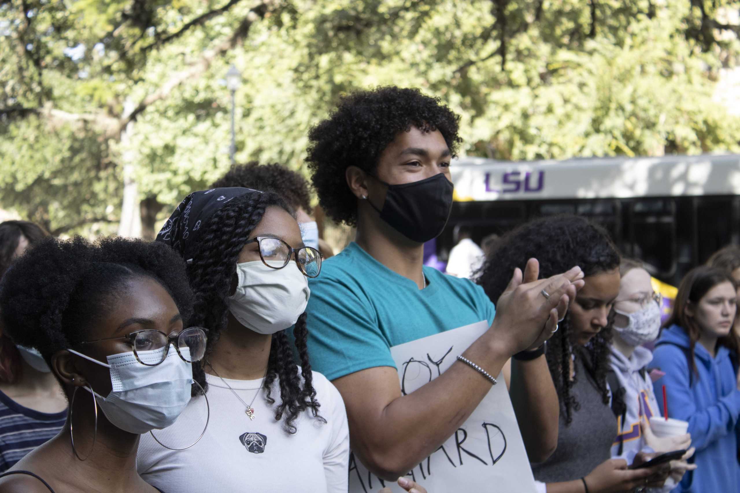 PHOTOS: Feminists in Action host protest against LSU's handling of alleged rape