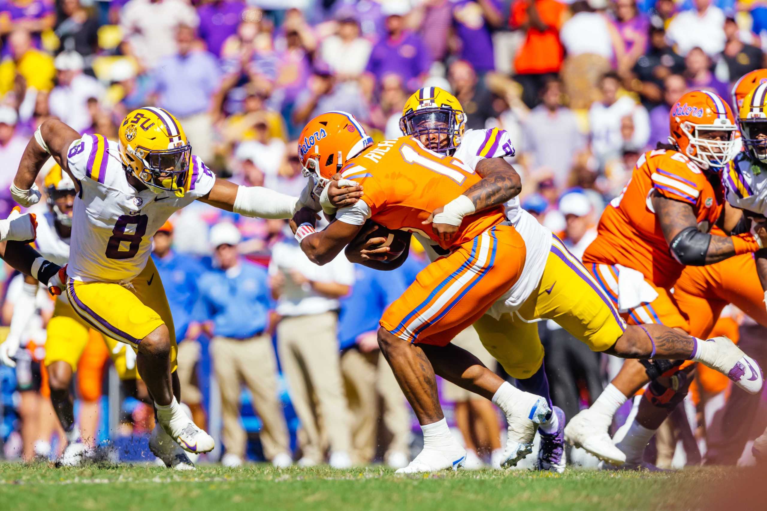 PHOTOS: LSU football defeats Florida 49-42 in Tiger Stadium