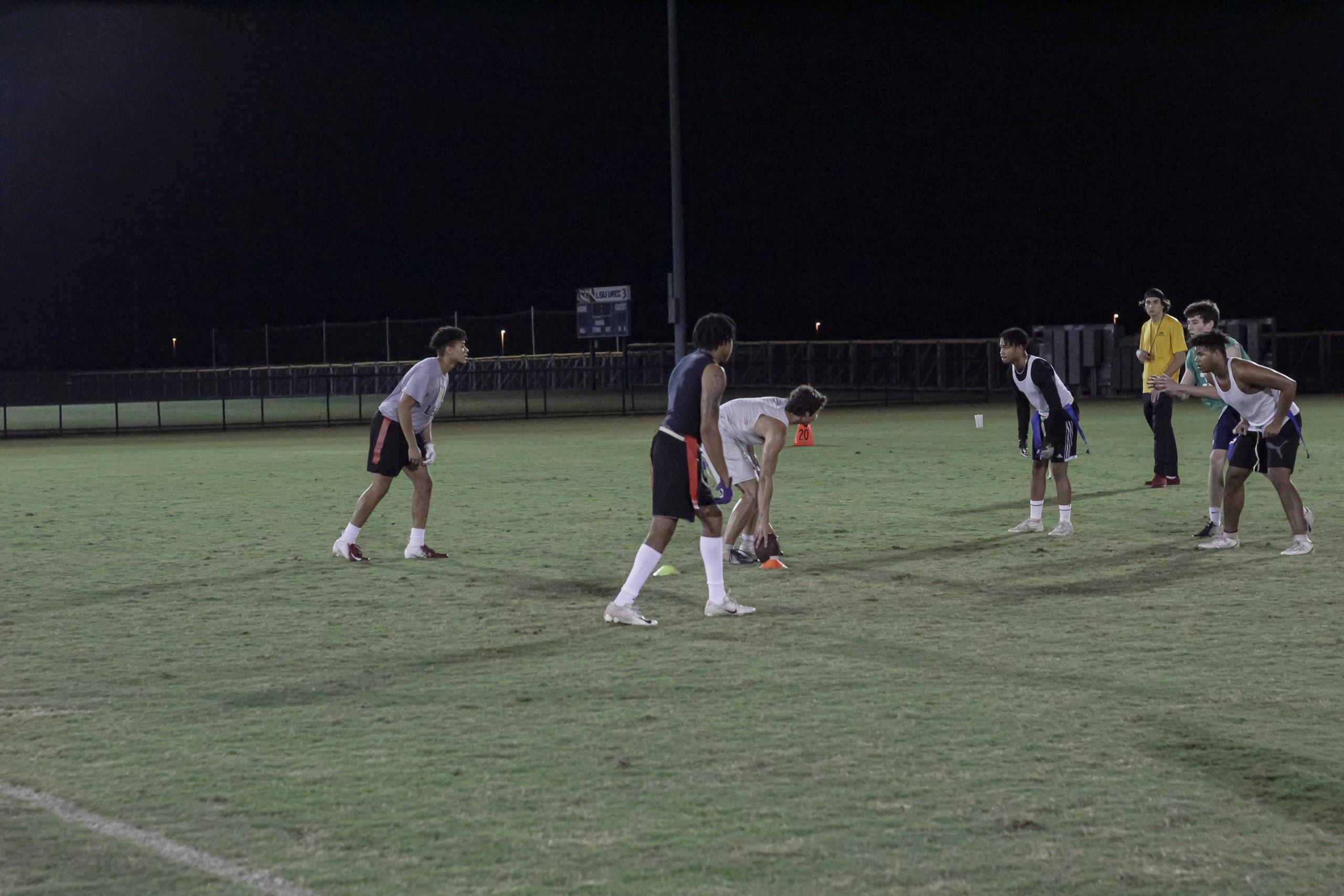 PHOTOS: Intramural flag football competes on UREC field