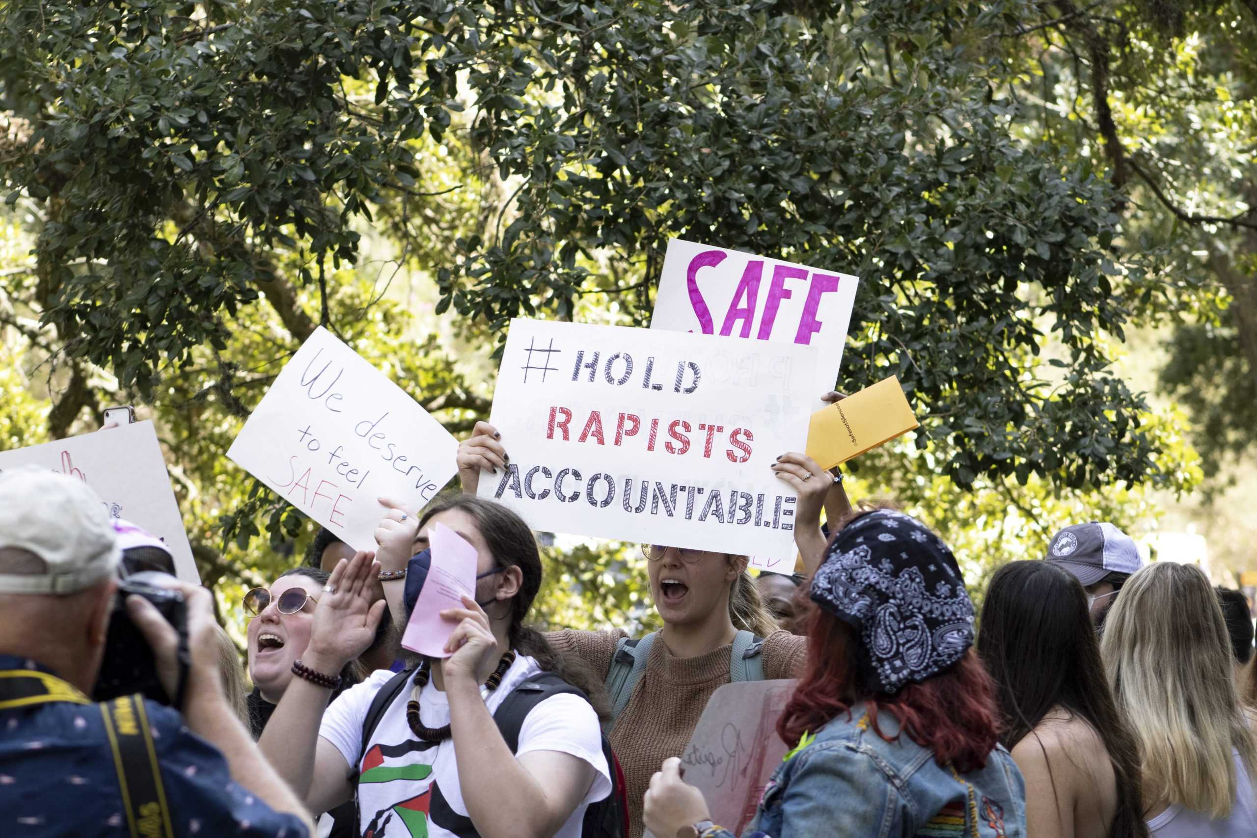 PHOTOS: Feminists in Action host protest against LSU's handling of alleged rape