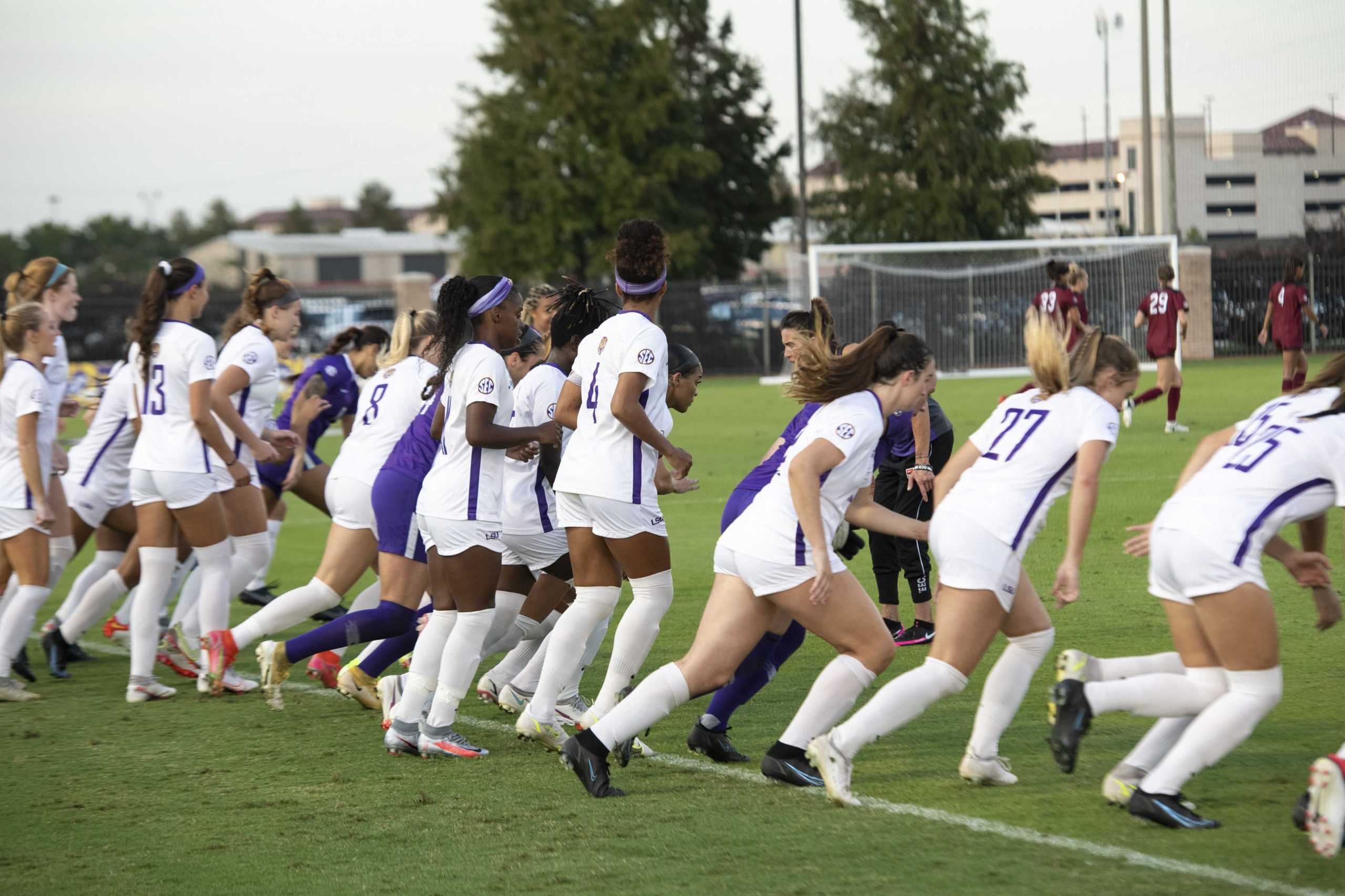 PHOTOS: LSU soccer defeats South Carolina 4-0 in comeback win, now rank 9th in SEC standings