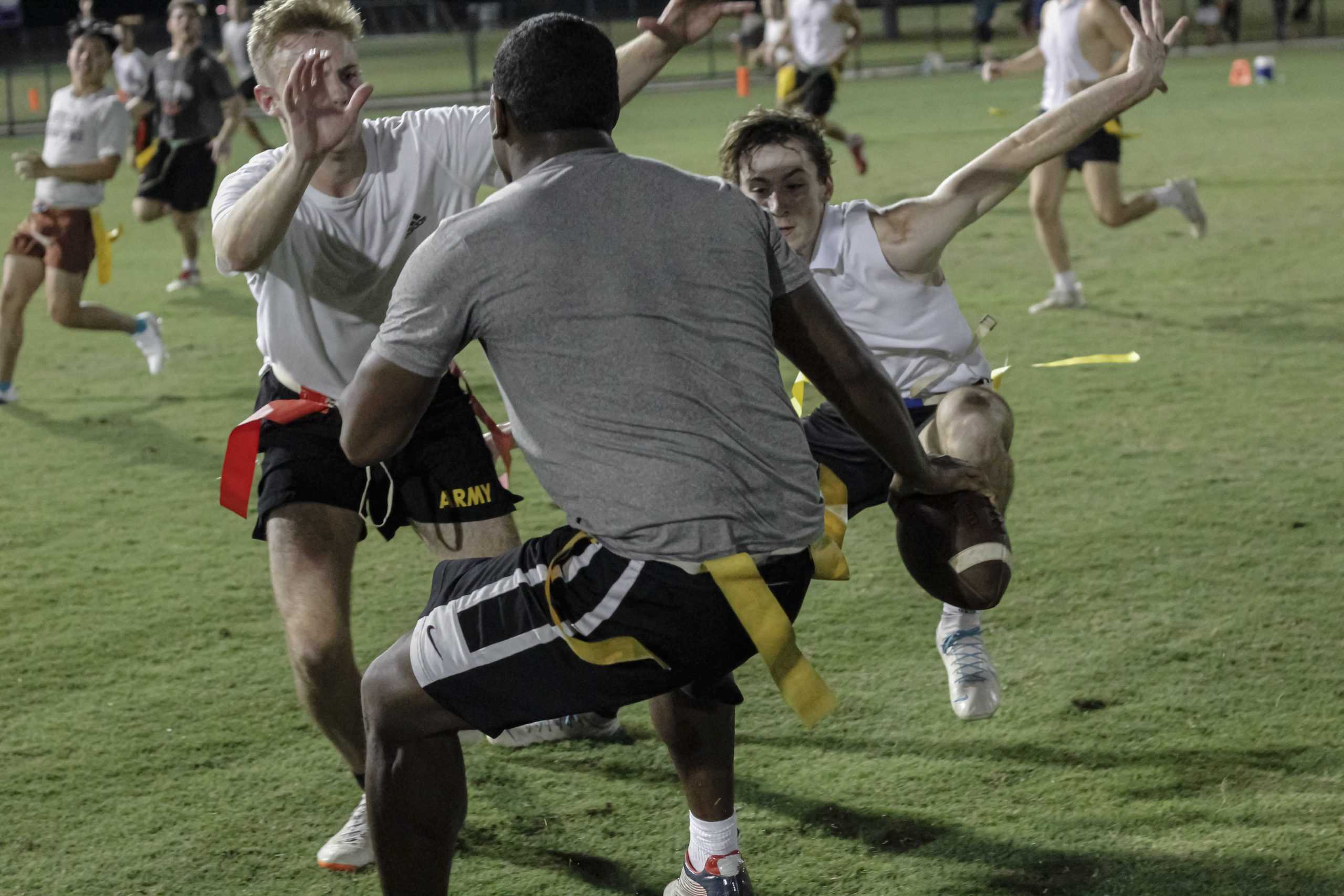 PHOTOS: Intramural flag football competes on UREC field