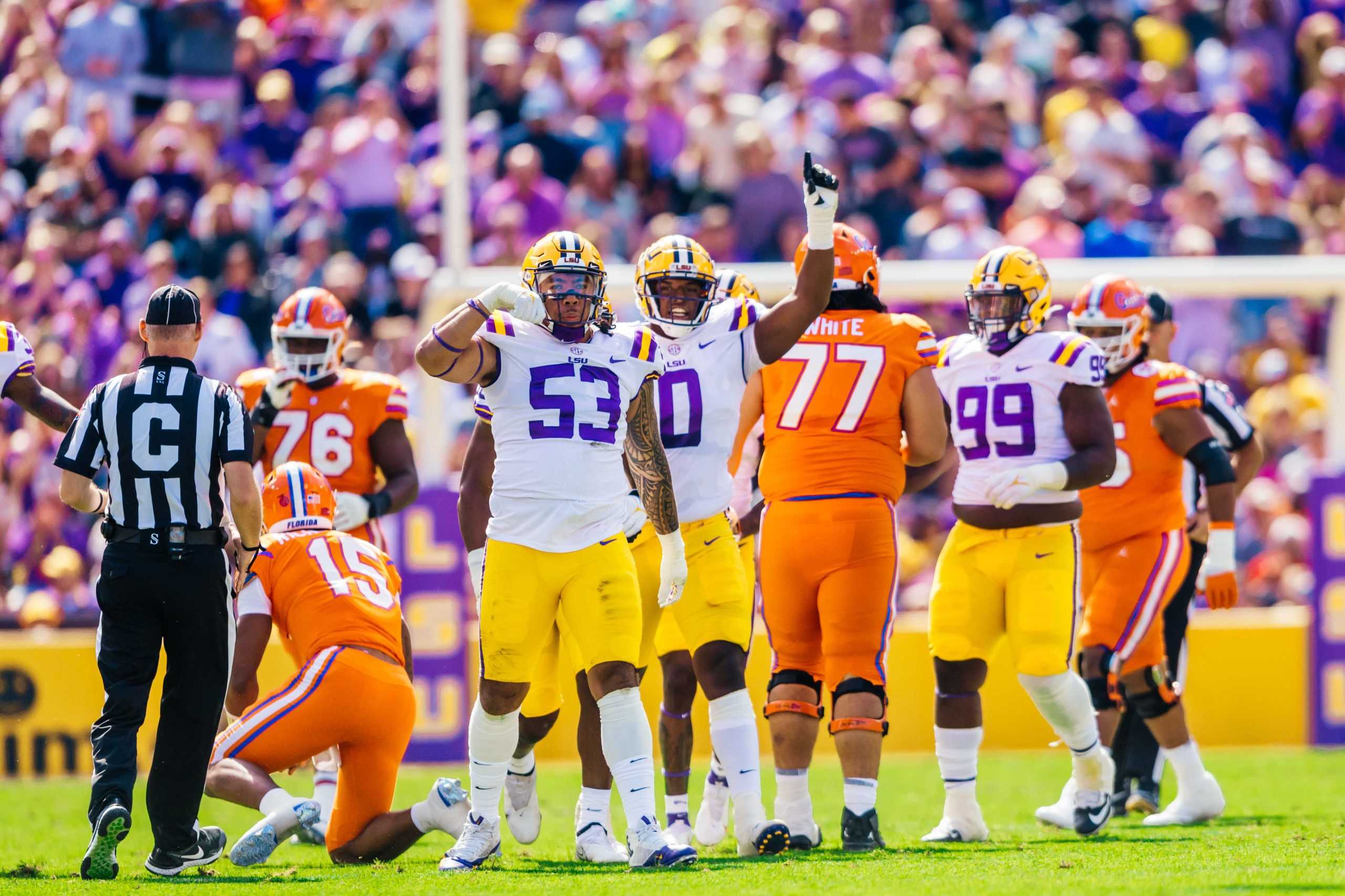 PHOTOS: LSU football defeats Florida 49-42 in Tiger Stadium