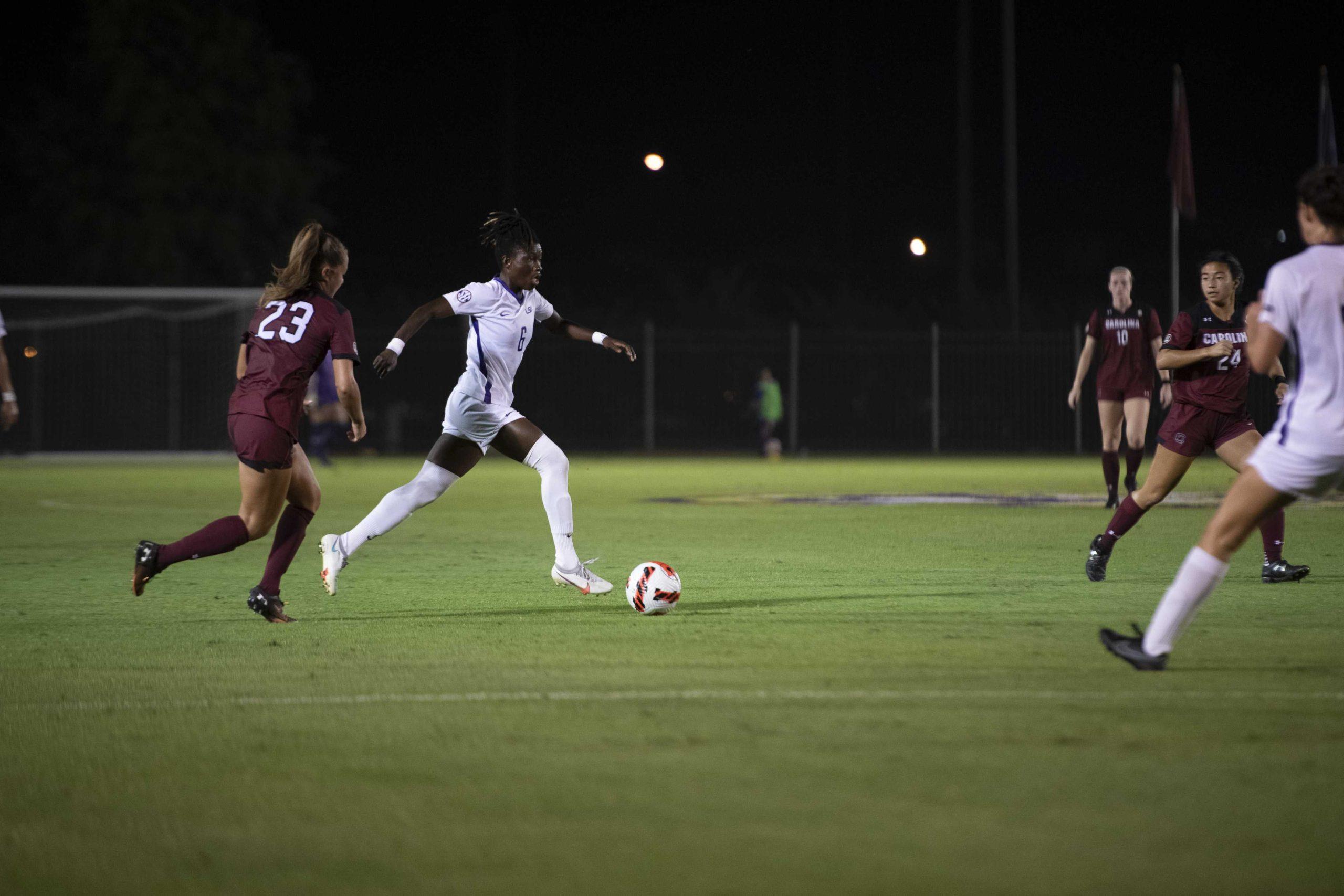 PHOTOS: LSU soccer defeats South Carolina 4-0 in comeback win, now rank 9th in SEC standings