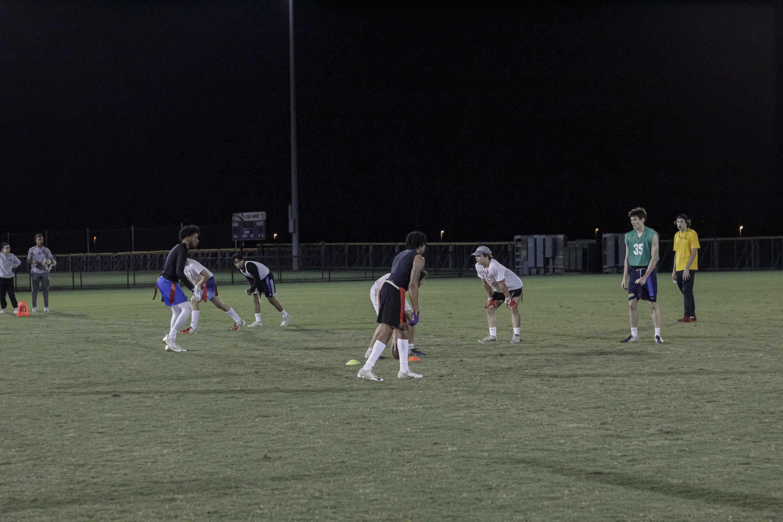 PHOTOS: Intramural flag football competes on UREC field