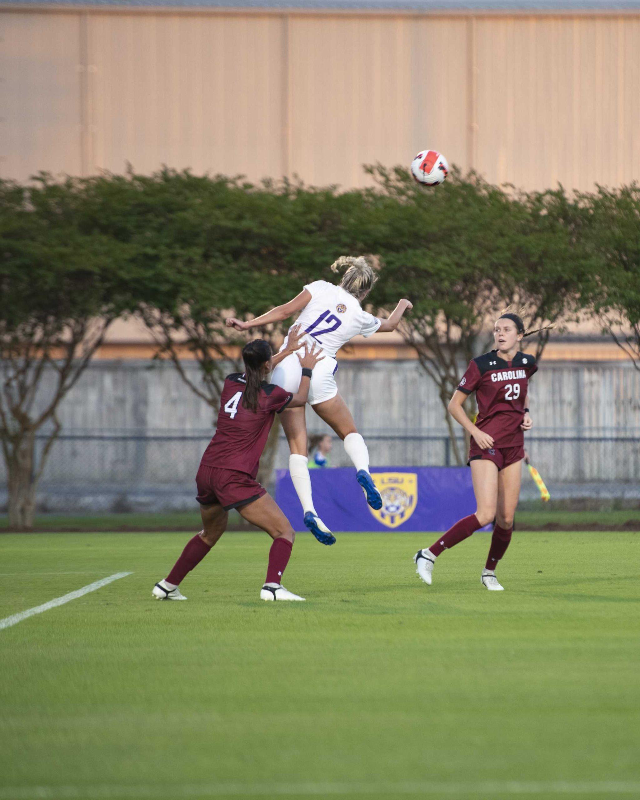 PHOTOS: LSU soccer defeats South Carolina 4-0 in comeback win, now rank 9th in SEC standings