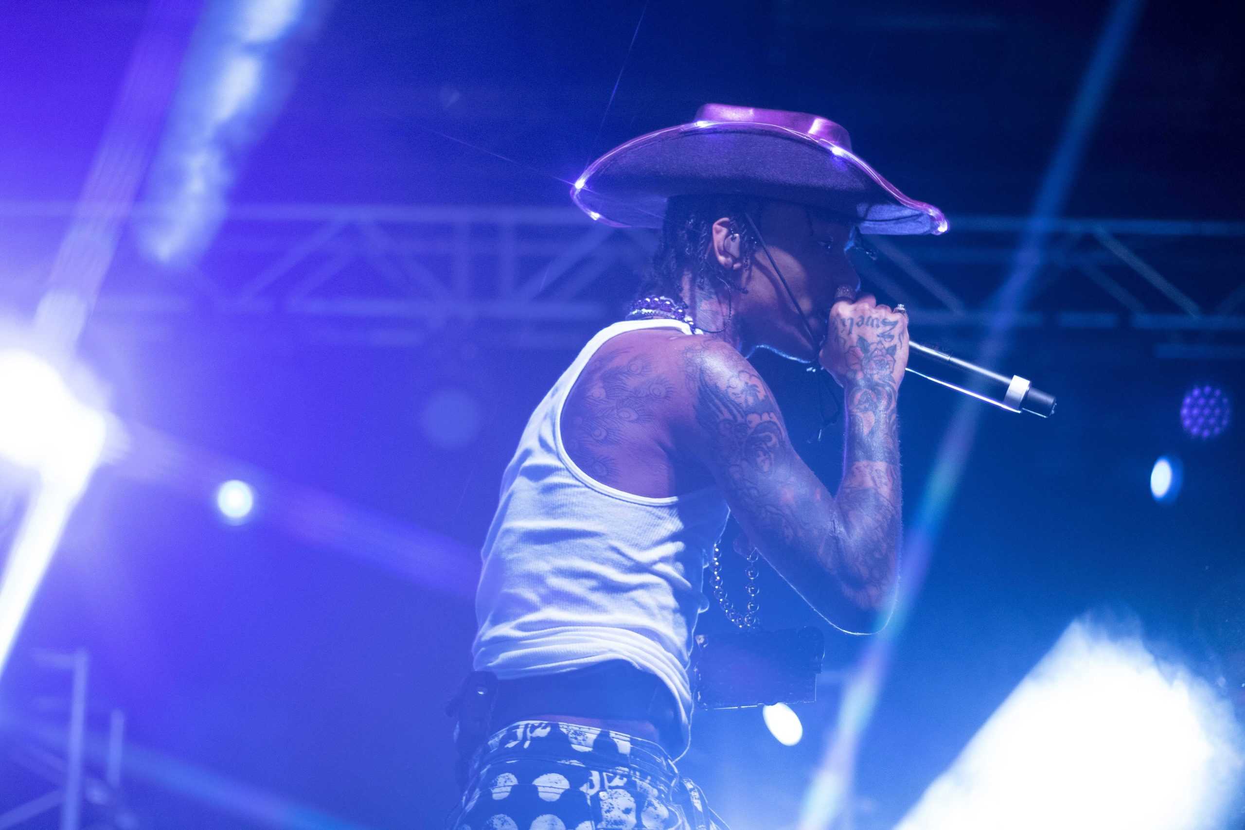 PHOTOS: Swae Lee performs on Parade Ground for LSU's homecoming week