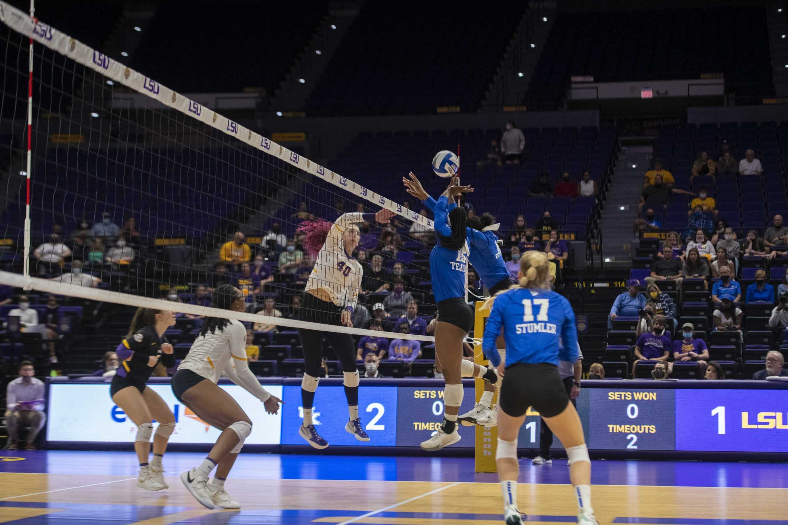 PHOTOS: LSU falls 0-3 to Kentucky in Pete Maravich Assembly Center