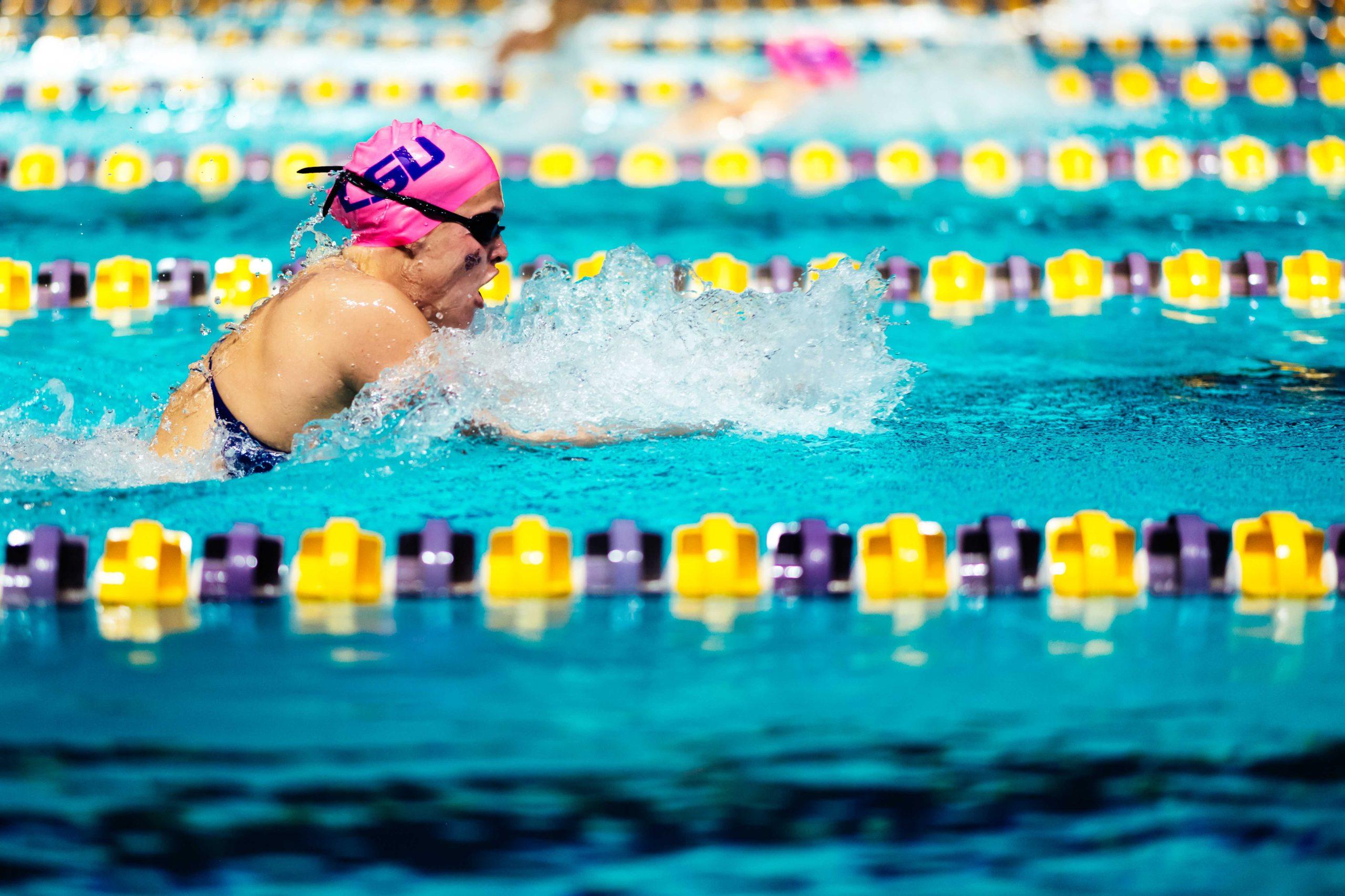 PHOTOS: LSU swimming and diving defeats Grand Canyon University