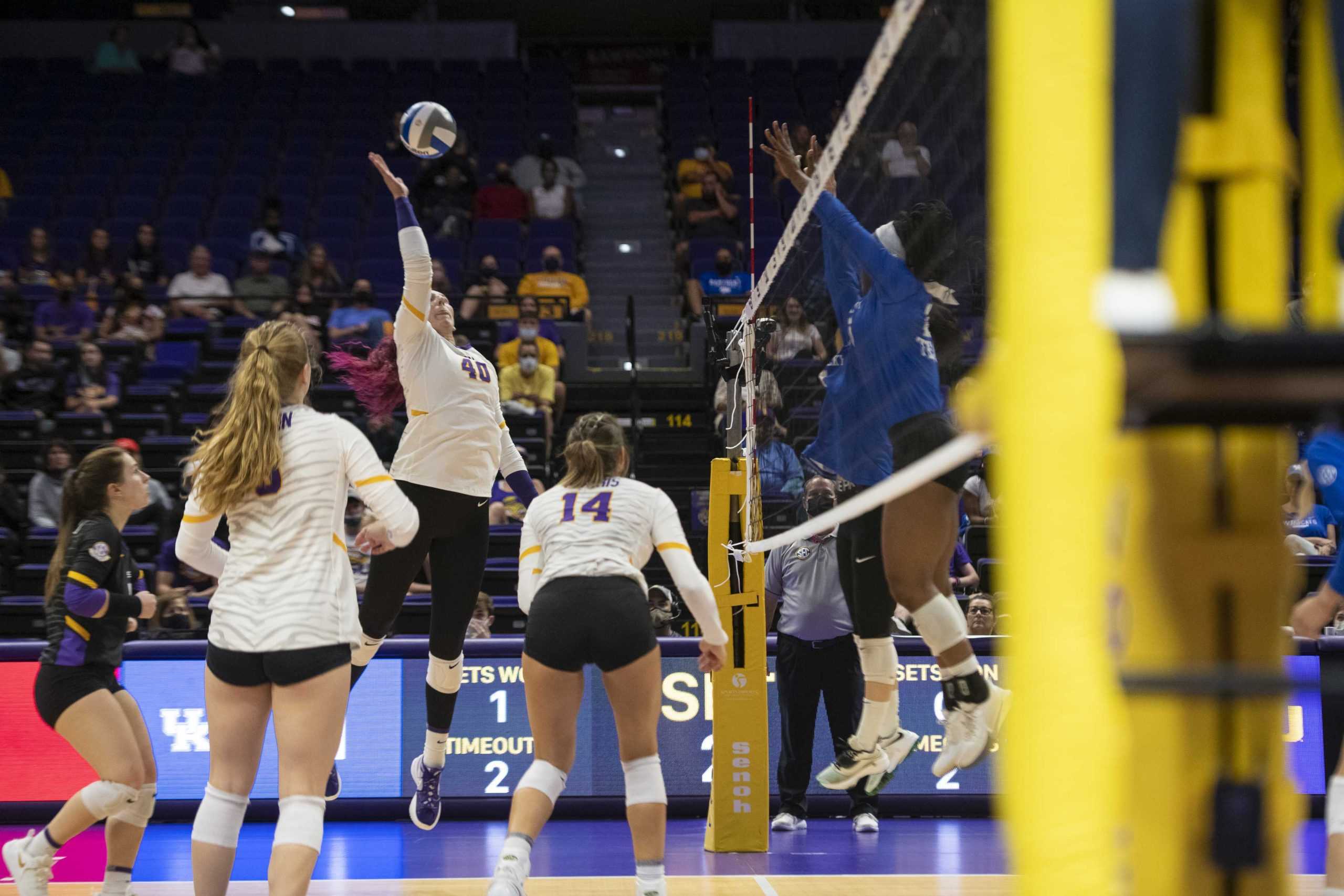 PHOTOS: LSU falls 0-3 to Kentucky in Pete Maravich Assembly Center