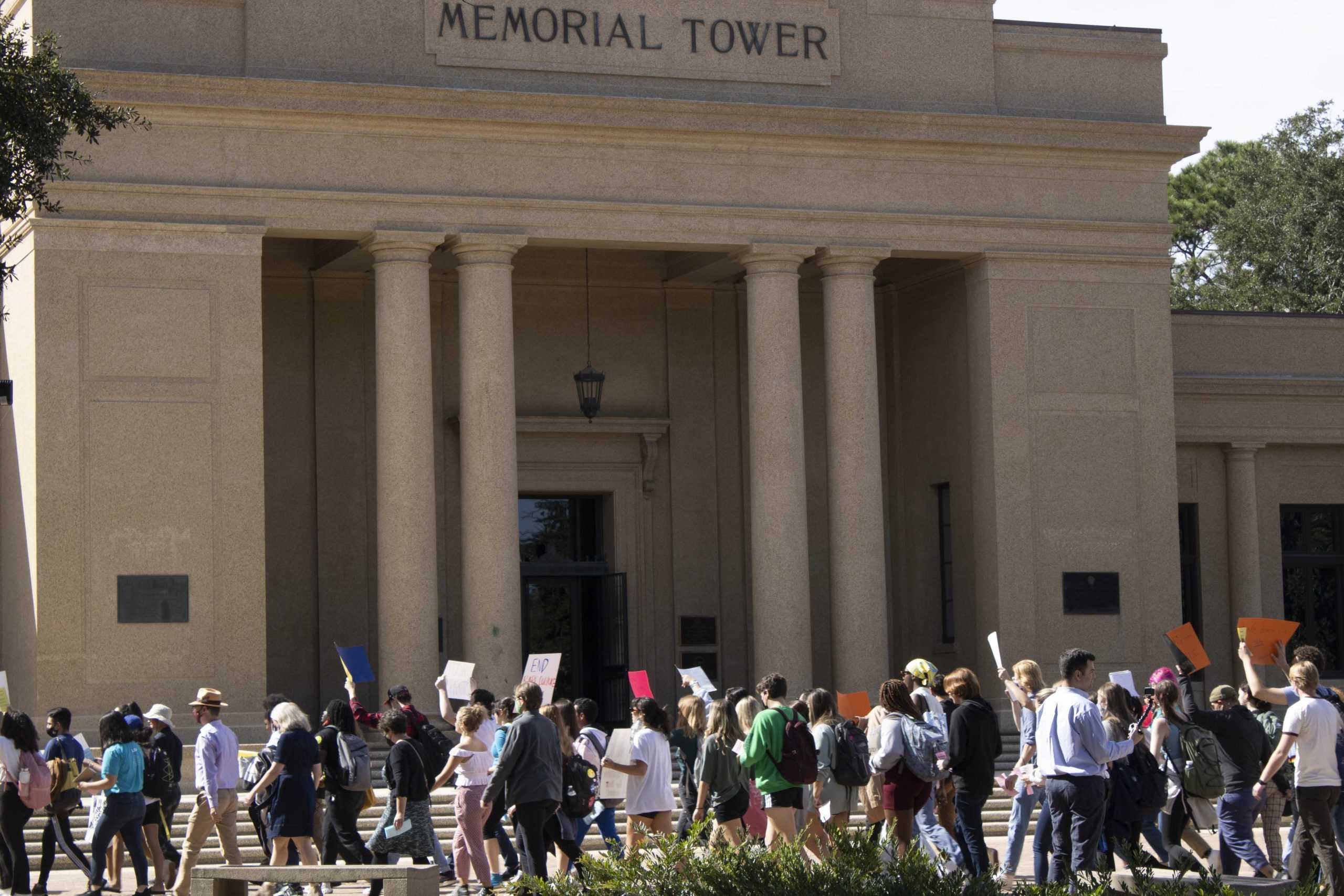 PHOTOS: Feminists in Action host protest against LSU's handling of alleged rape