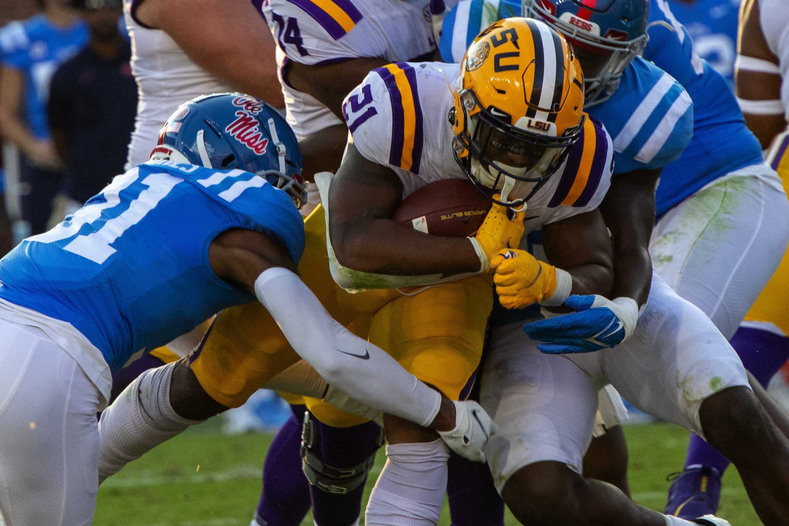 PHOTOS: LSU football falls to Ole Miss 31-17 in Oxford