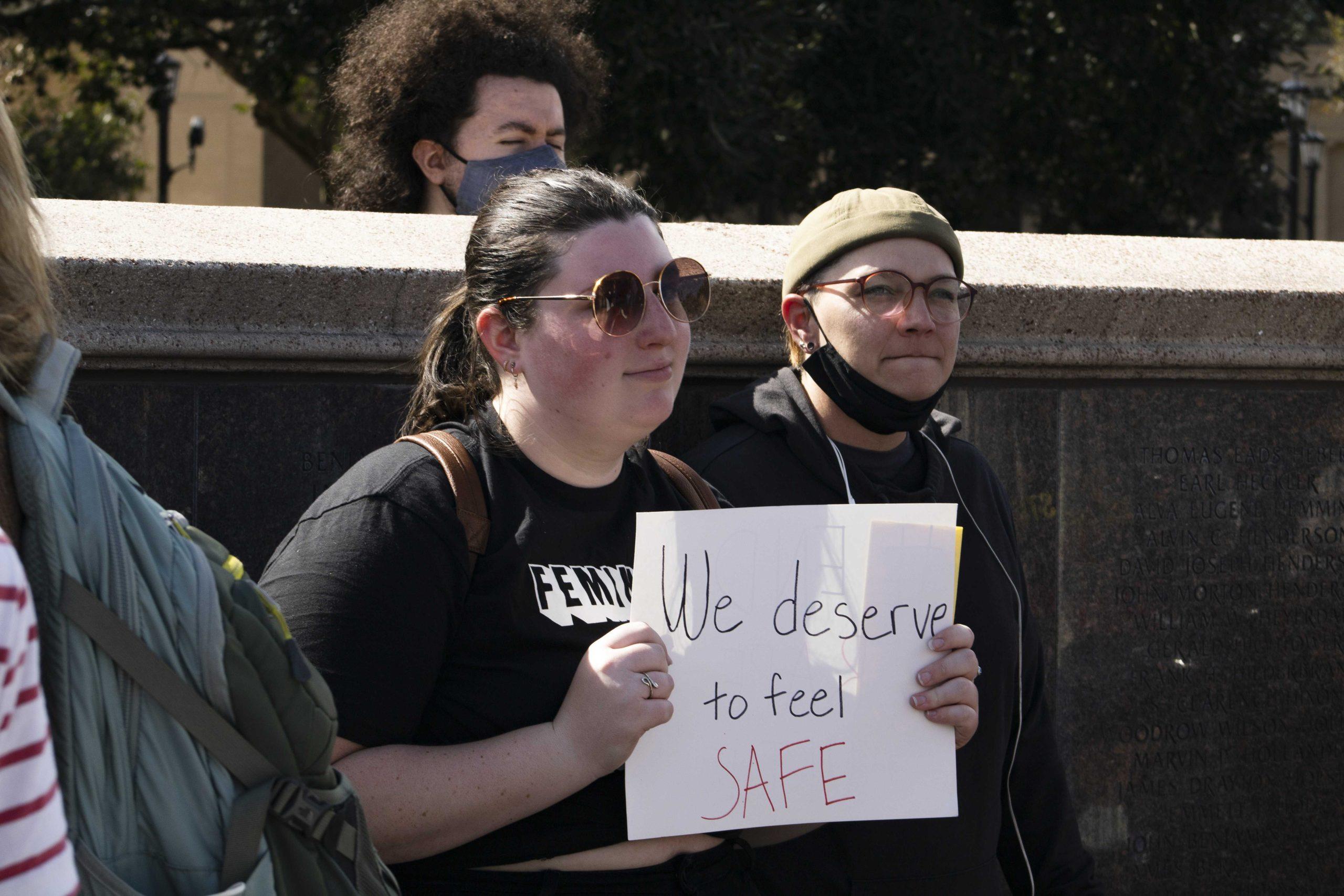 PHOTOS: Feminists in Action host protest against LSU's handling of alleged rape