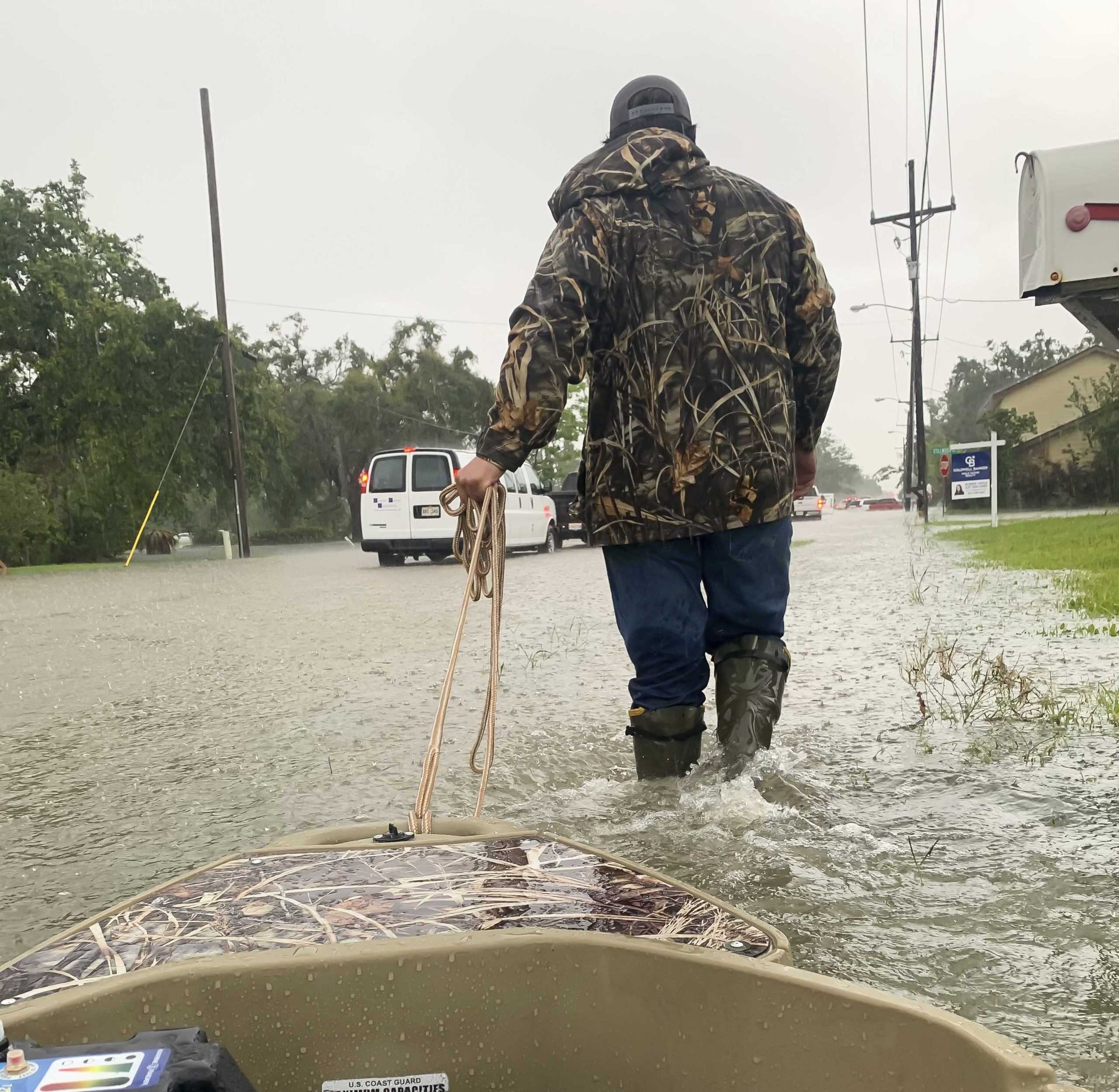 LSU floods while southwest Louisiana hit with devastating amount of rain: 'I&#8217;ve had enough of this'