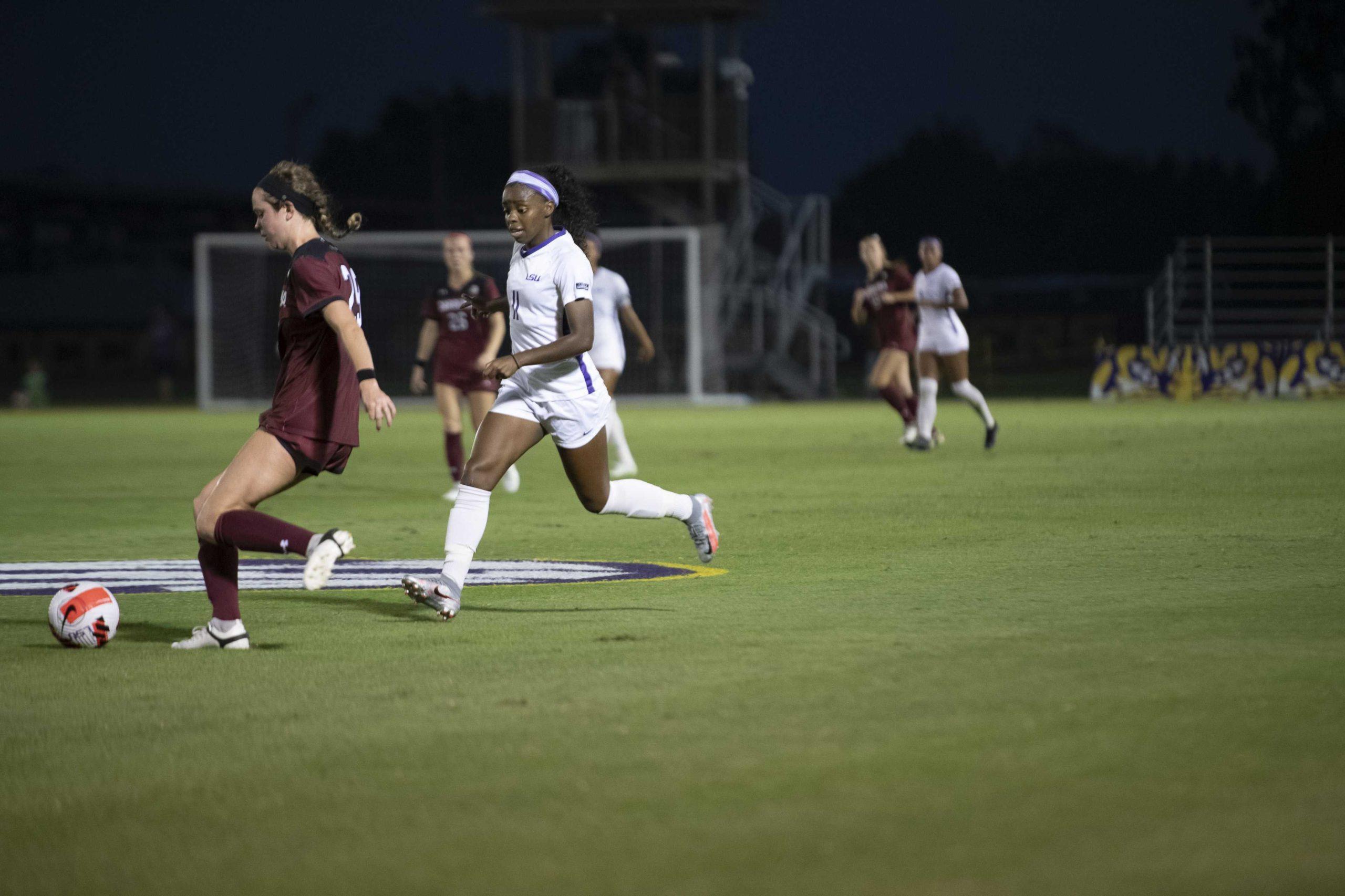 PHOTOS: LSU soccer defeats South Carolina 4-0 in comeback win, now rank 9th in SEC standings