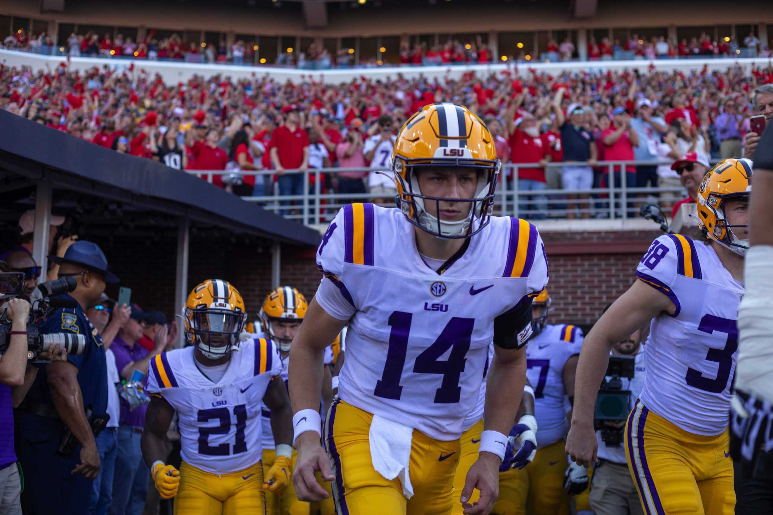 PHOTOS: LSU football falls to Ole Miss 31-17 in Oxford