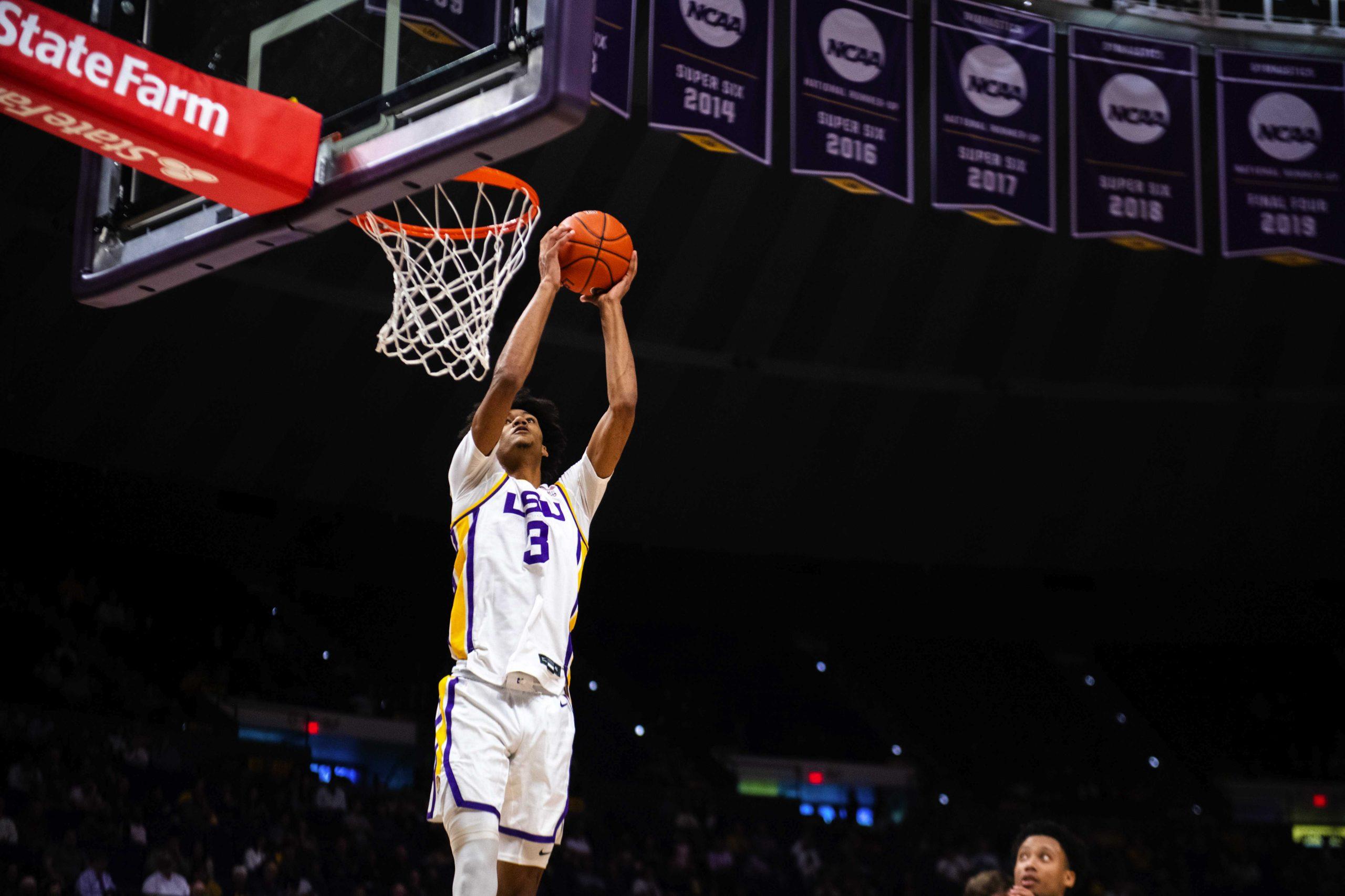 PHOTOS: LSU men's basketball defeats Liberty 74-58 in the Pete Maravich Assembly Center