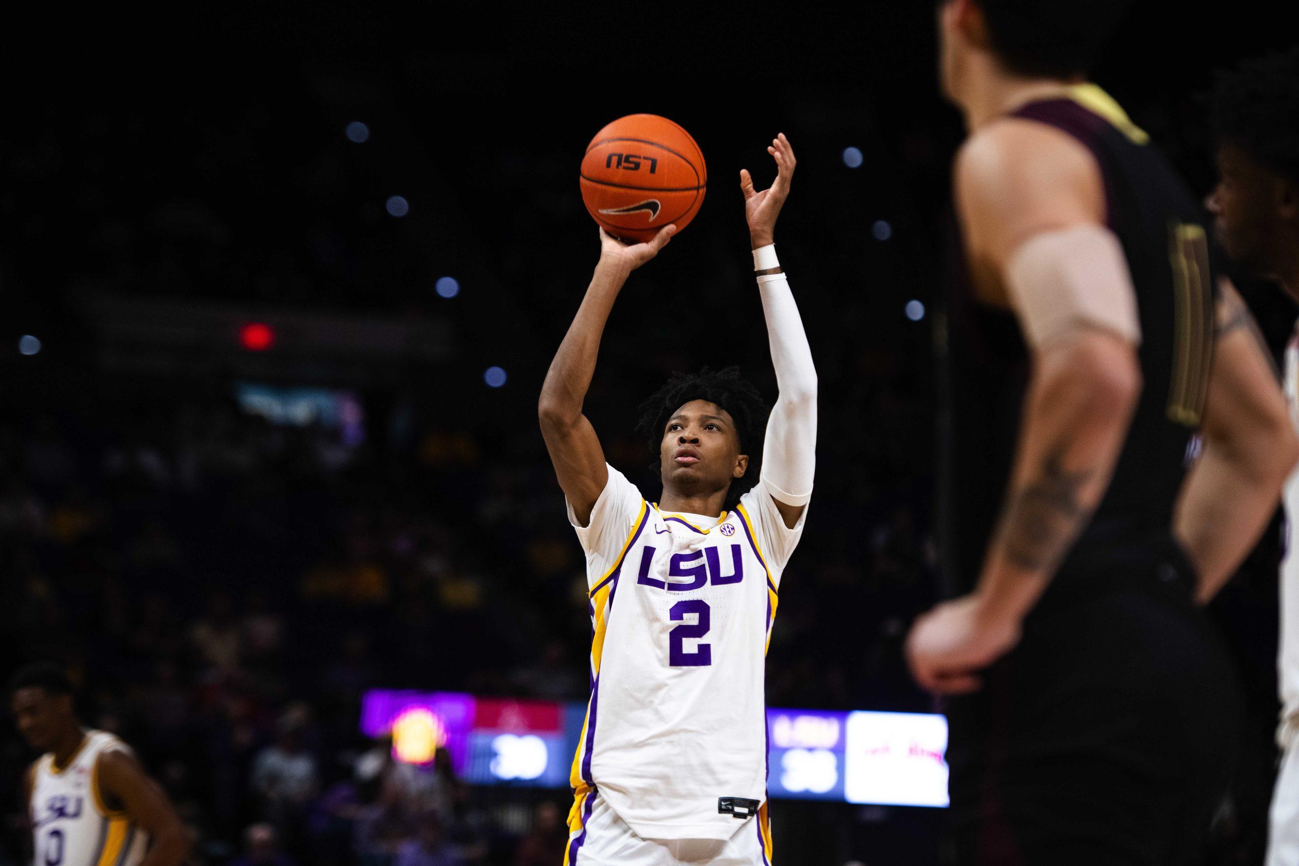 PHOTOS: LSU men's basketball defeats Texas State 84-59 in the Pete Maravich Assembly Center