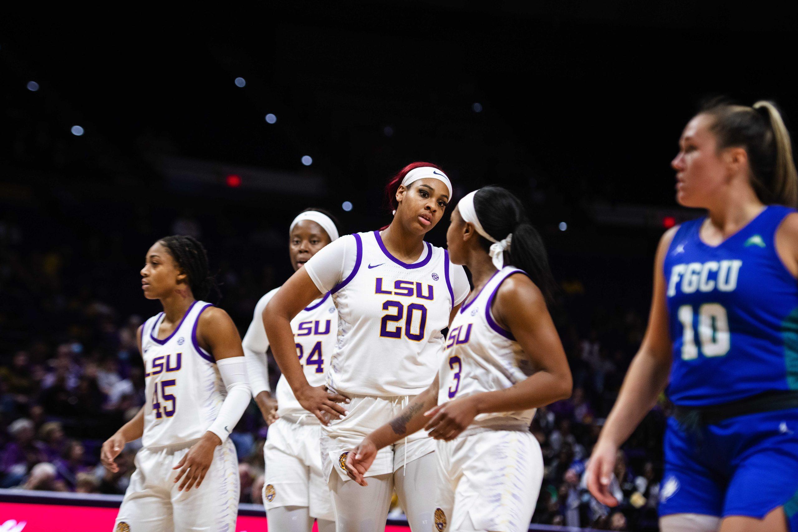 PHOTOS: LSU women's basketball falls 88-74 to Florida Gulf Coast University