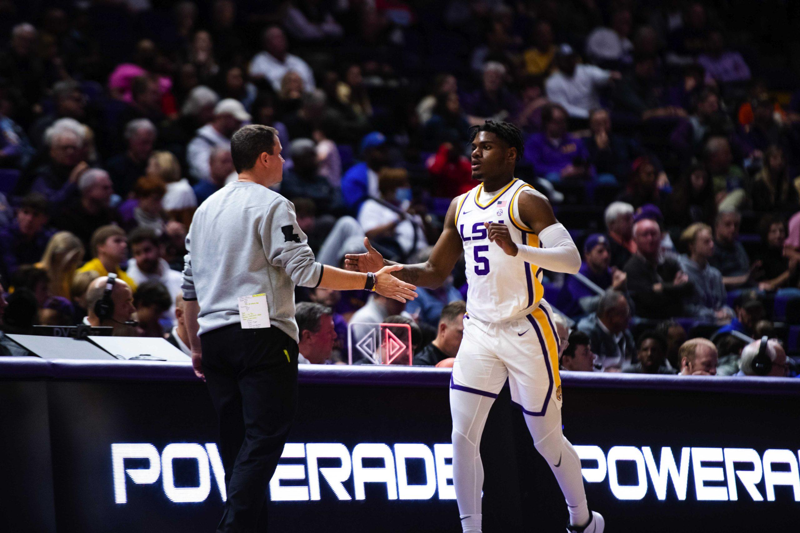 PHOTOS: LSU men's basketball defeats McNeese 85-46 during home game