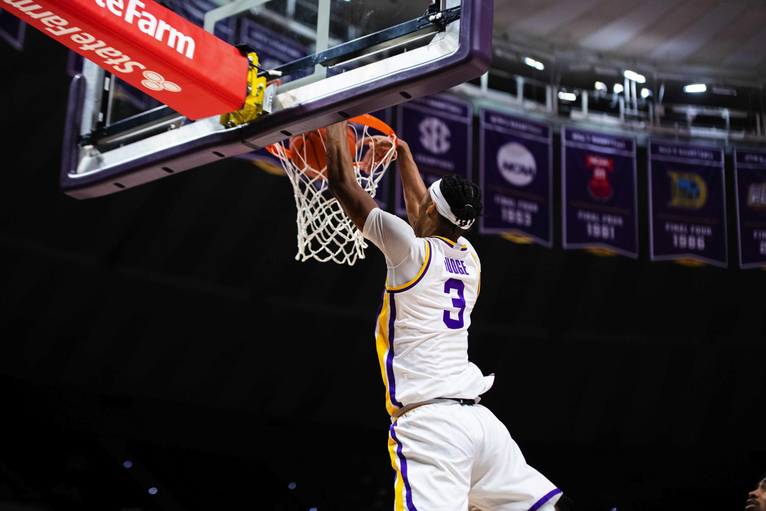 PHOTOS: LSU men's basketball defeats McNeese 85-46 during home game