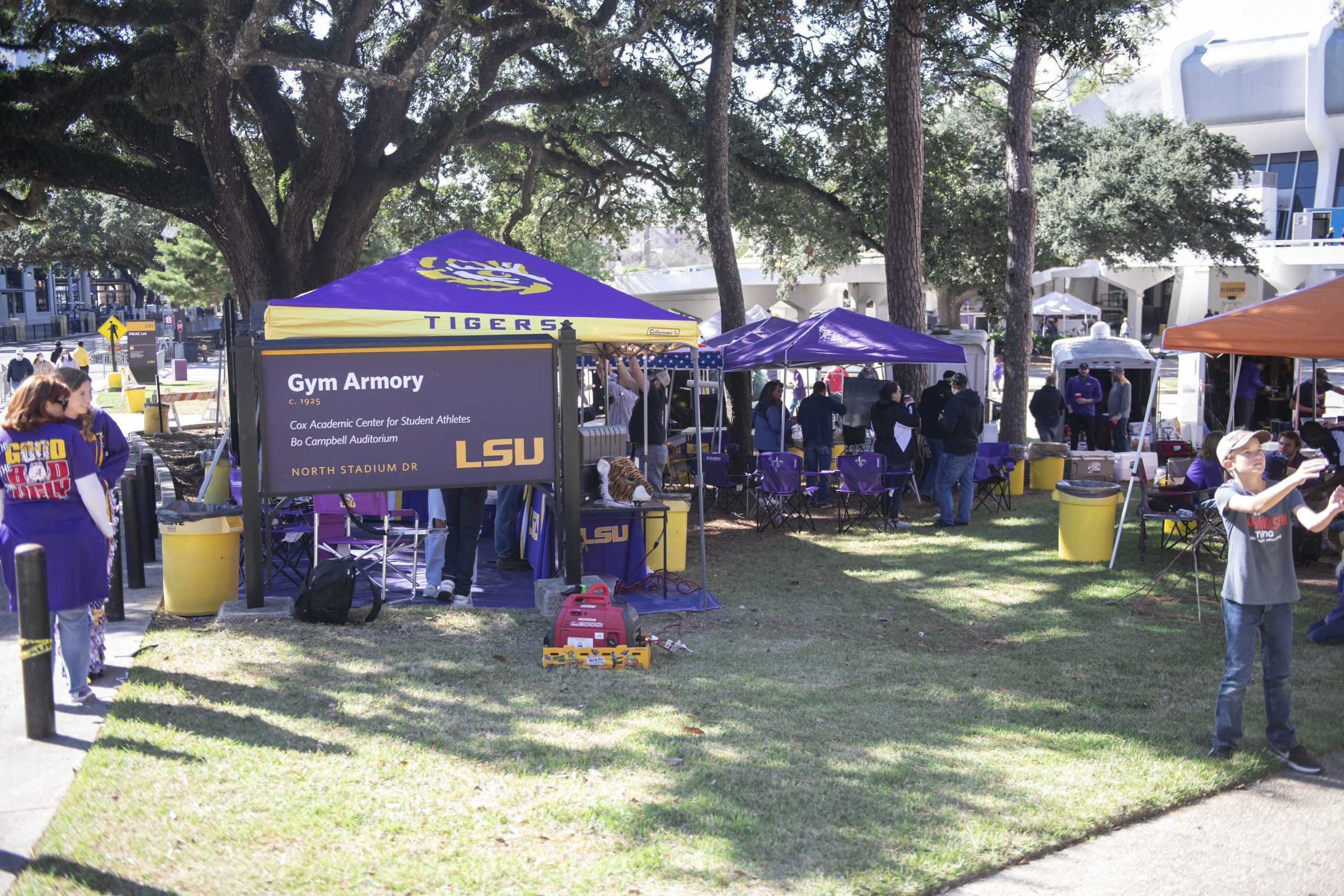 PHOTOS: LSU fans tailgate before start of Arkansas game