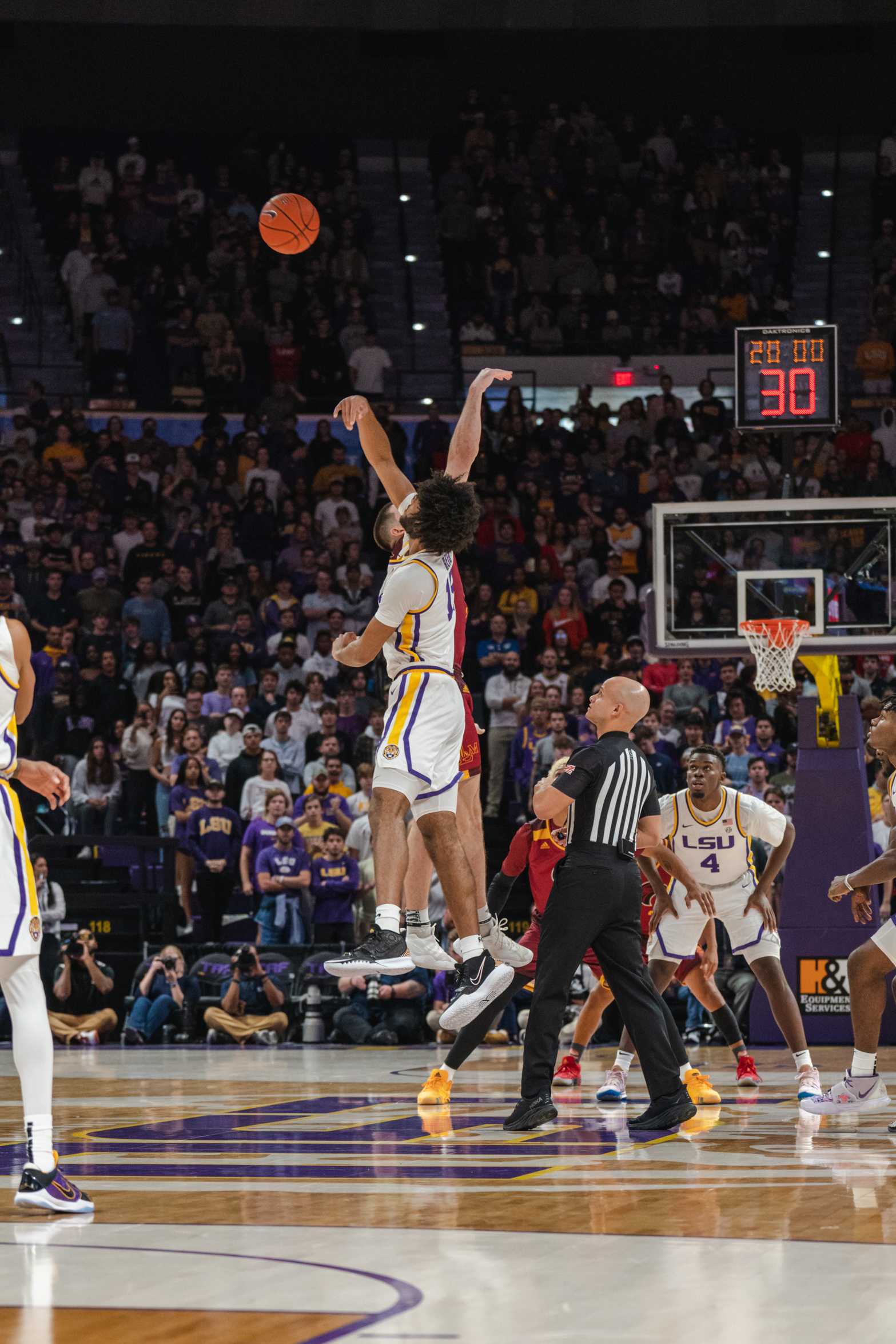 PHOTOS: LSU men's basketball defeats ULM 101-39