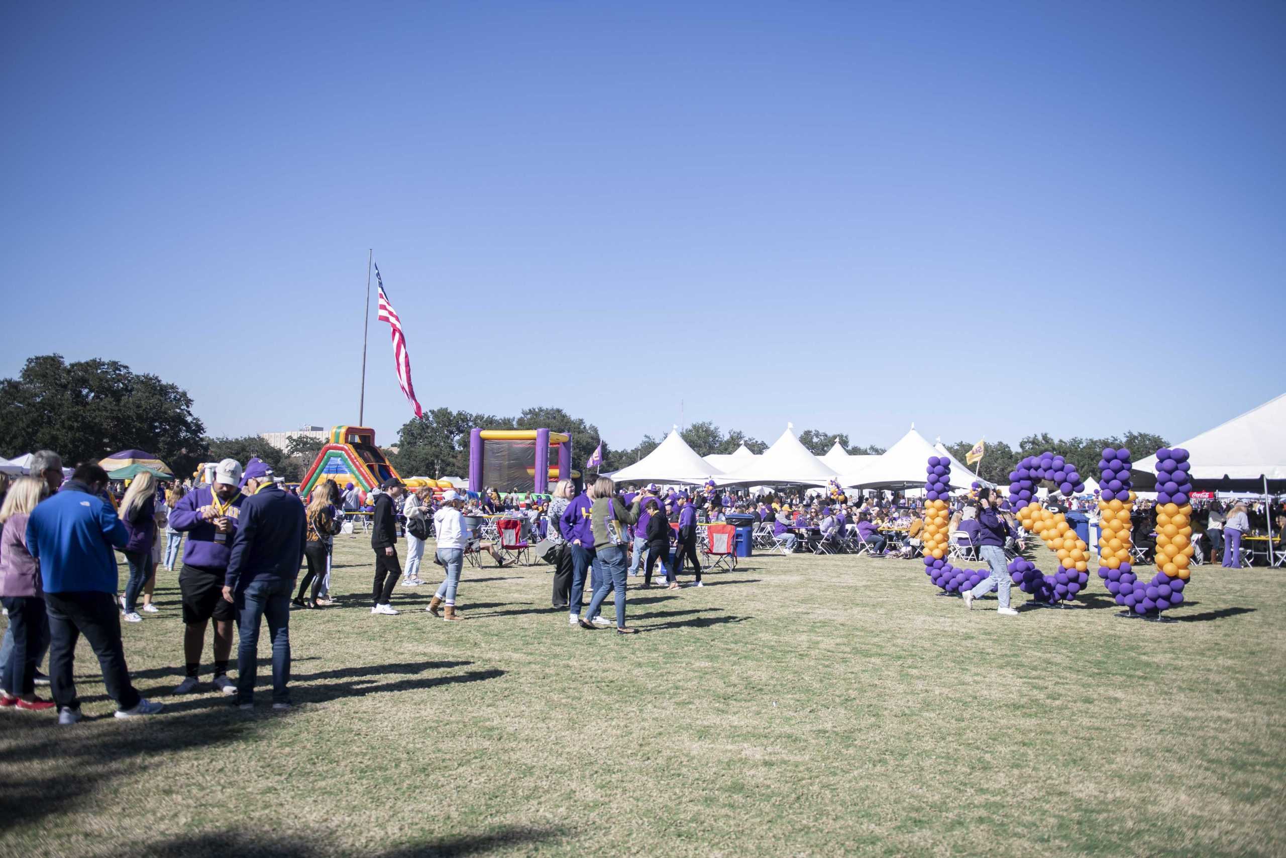 PHOTOS: LSU fans tailgate before start of Arkansas game