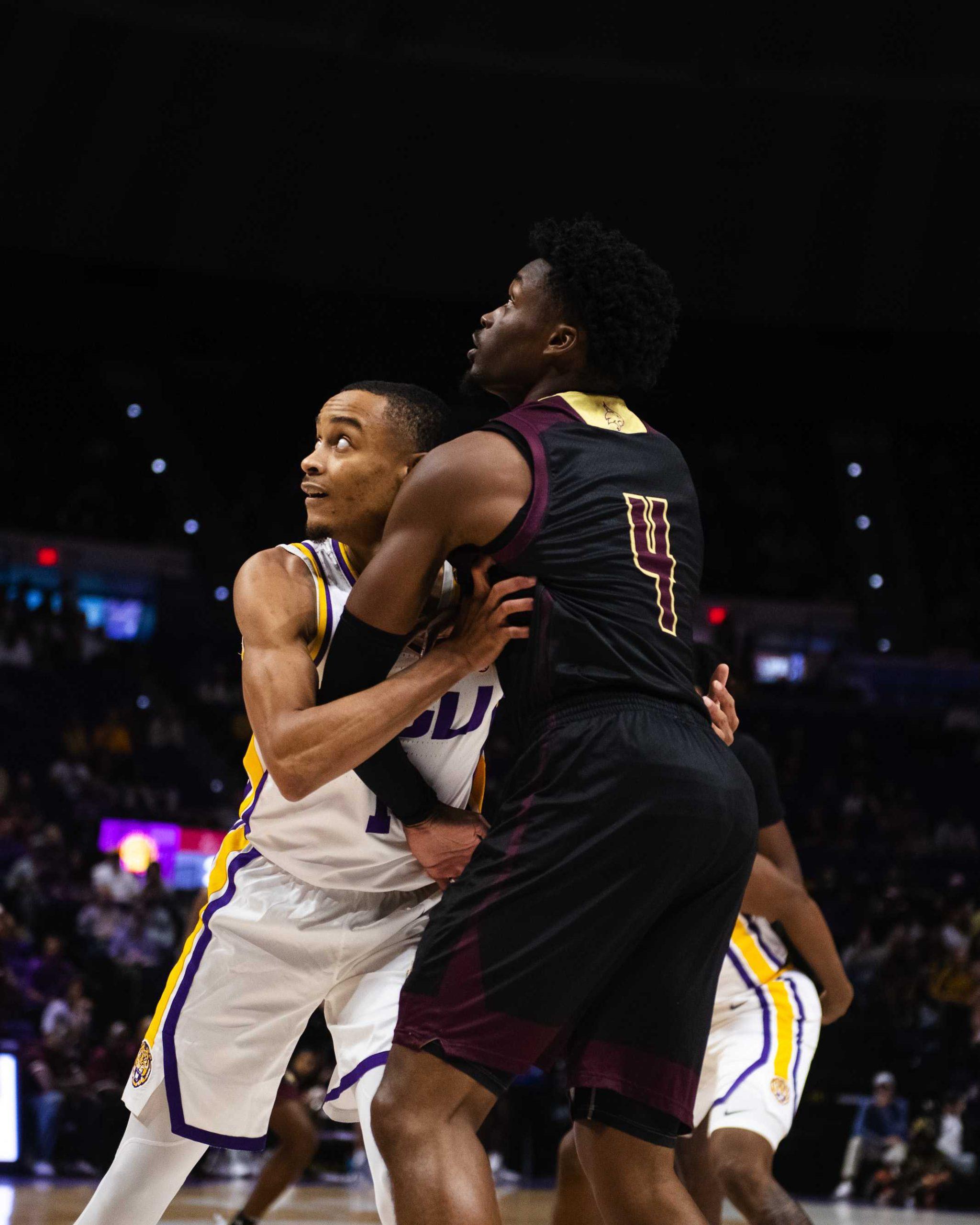 PHOTOS: LSU men's basketball defeats Texas State 84-59 in the Pete Maravich Assembly Center