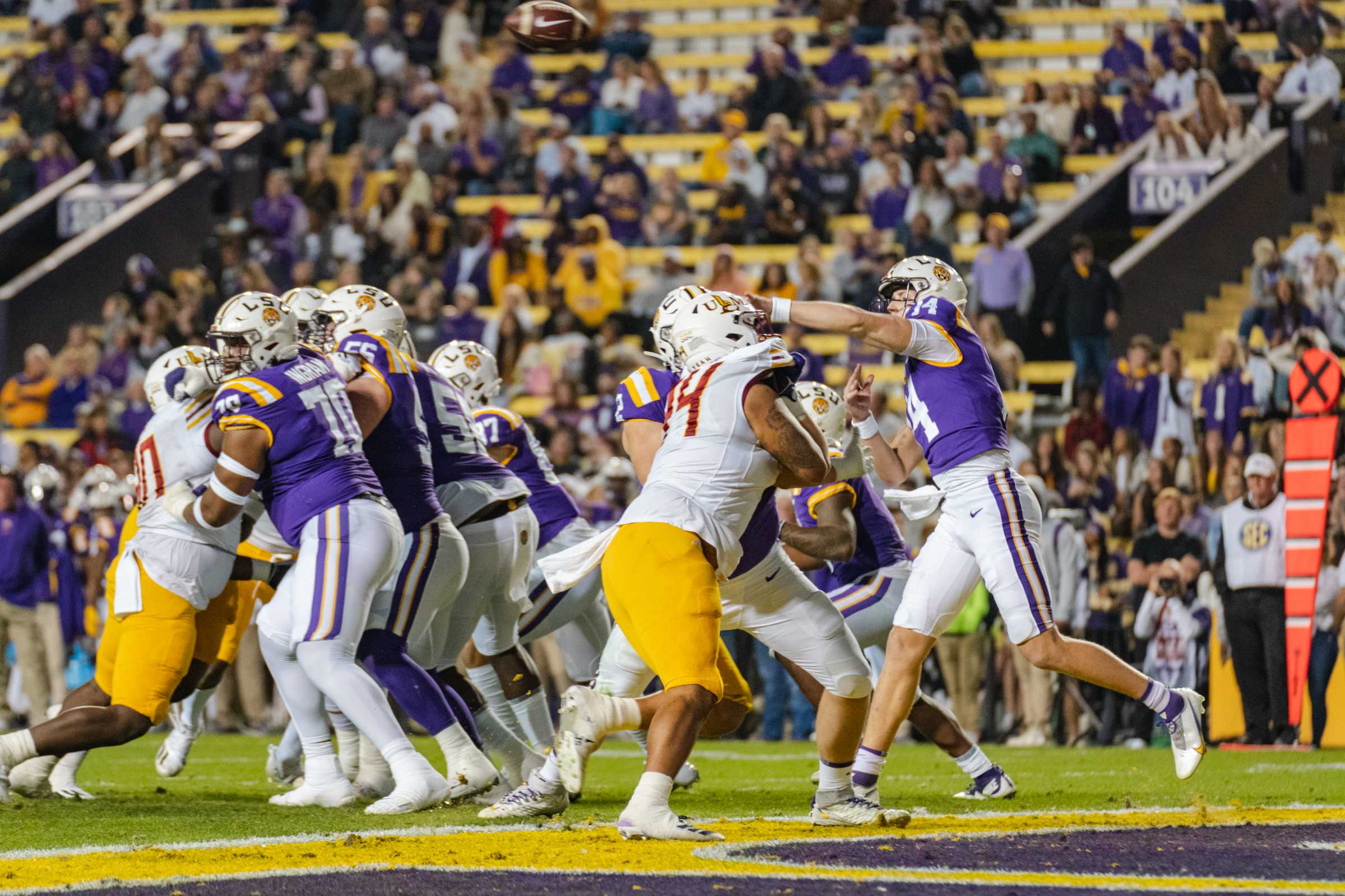 PHOTOS: LSU football defeats ULM 27-14 in Tiger Stadium