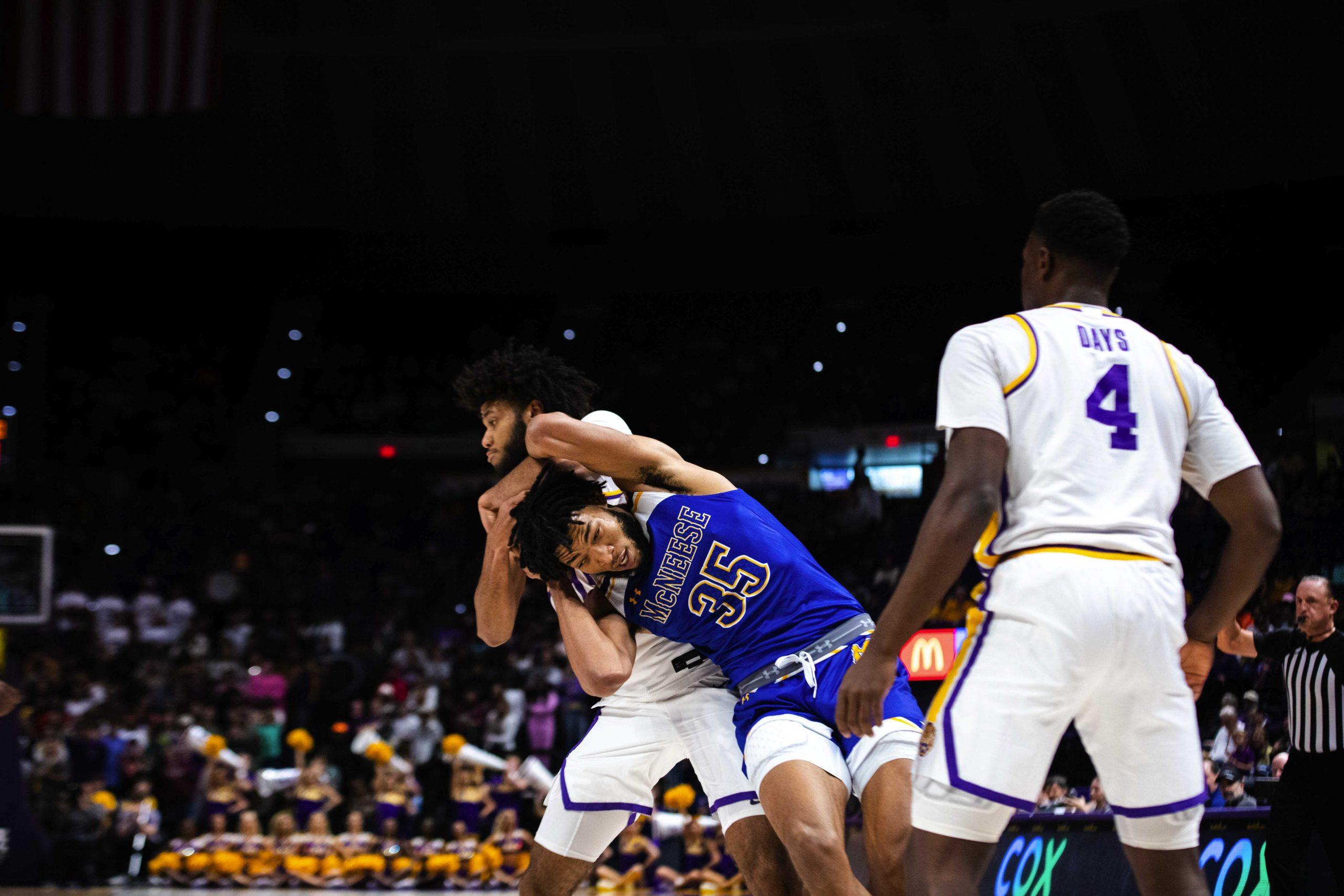 PHOTOS: LSU men's basketball defeats McNeese 85-46 during home game