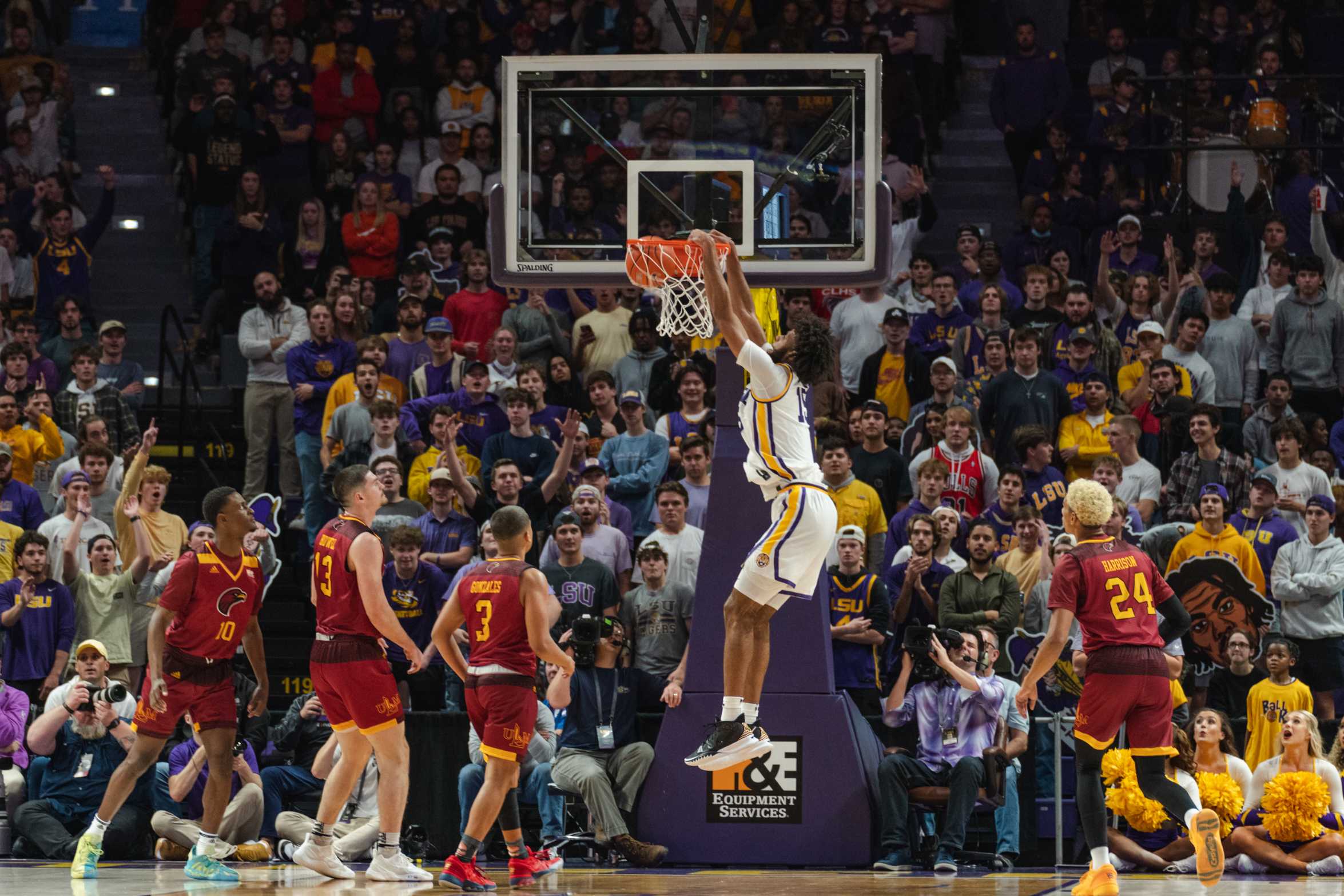 PHOTOS: LSU men's basketball defeats ULM 101-39